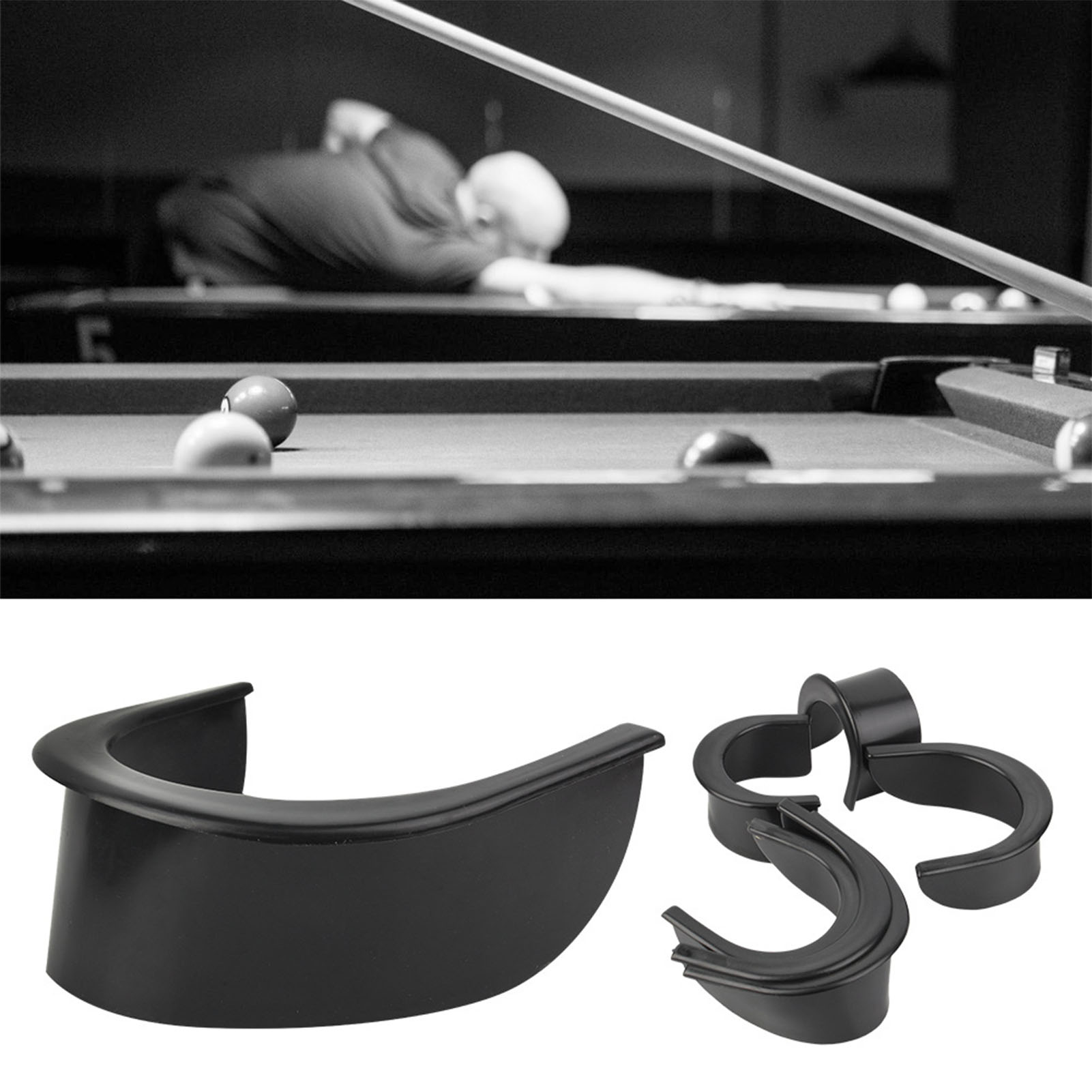 Description Picture 3 of item6 Pcs Billiard Pool Table Hole Pocket Rubber Liners Set Pool Table Pocket Liners Billiard Pocket Hole Liners Snooker Accessories