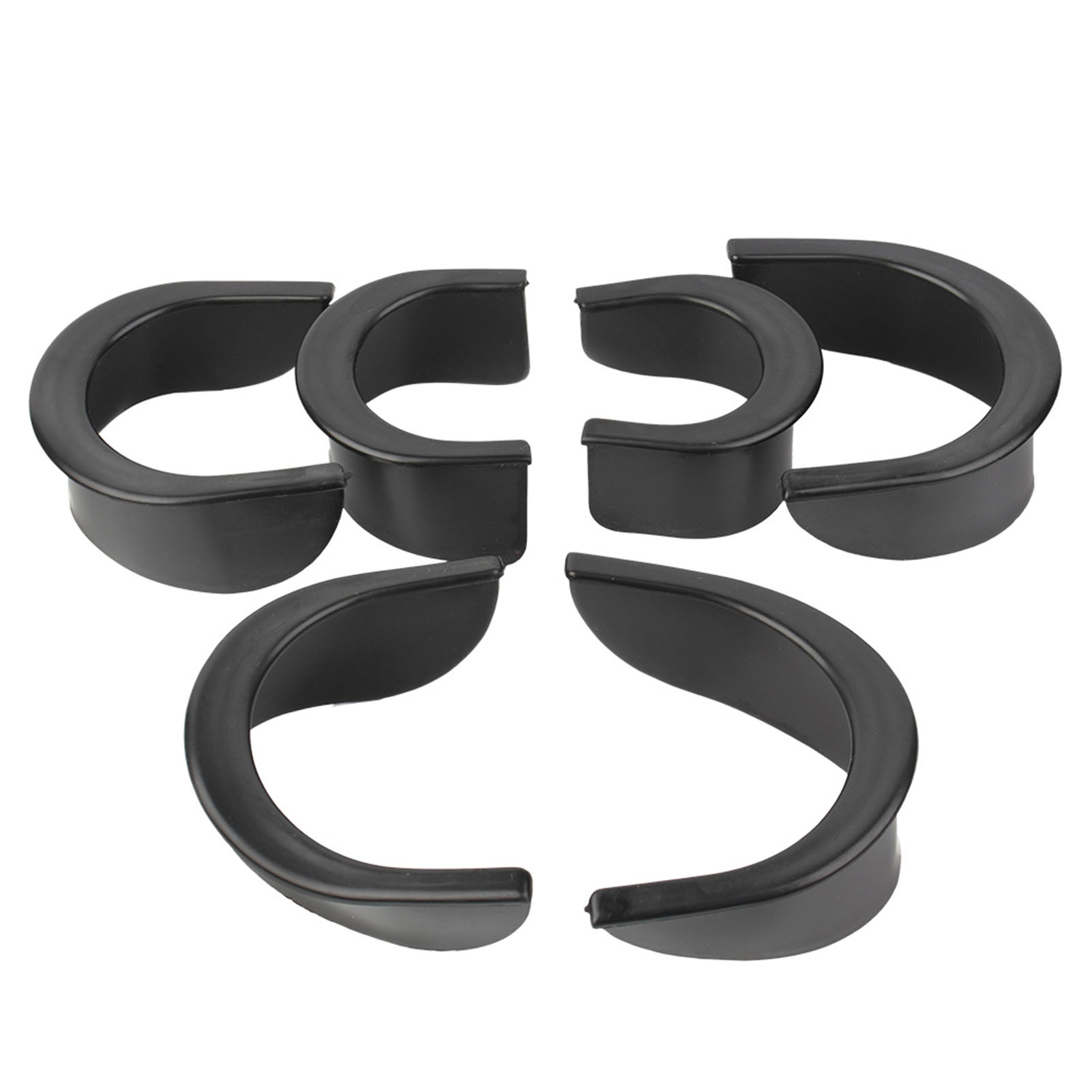 Description Picture 5 of item6 Pcs Billiard Pool Table Hole Pocket Rubber Liners Set Pool Table Pocket Liners Billiard Pocket Hole Liners Snooker Accessories