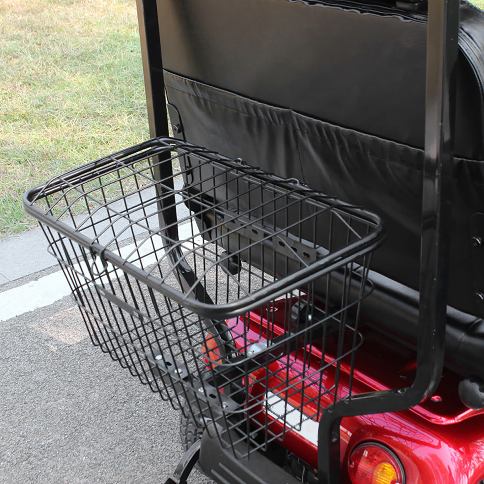 Description Picture 6 of itemIron Mobility Scooter Rear Basket Mounting Bracket Modification Accessory Replacement Mobility Aids