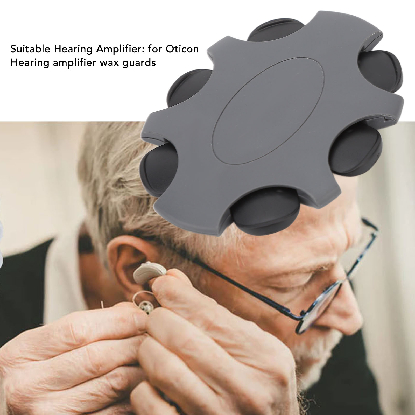 Description Picture 2 of itemHearing Aids Wax Guards Waterproof Oil Resistant Wax Guards Filter Fit for Oticon Wax Guards Filter Replacement