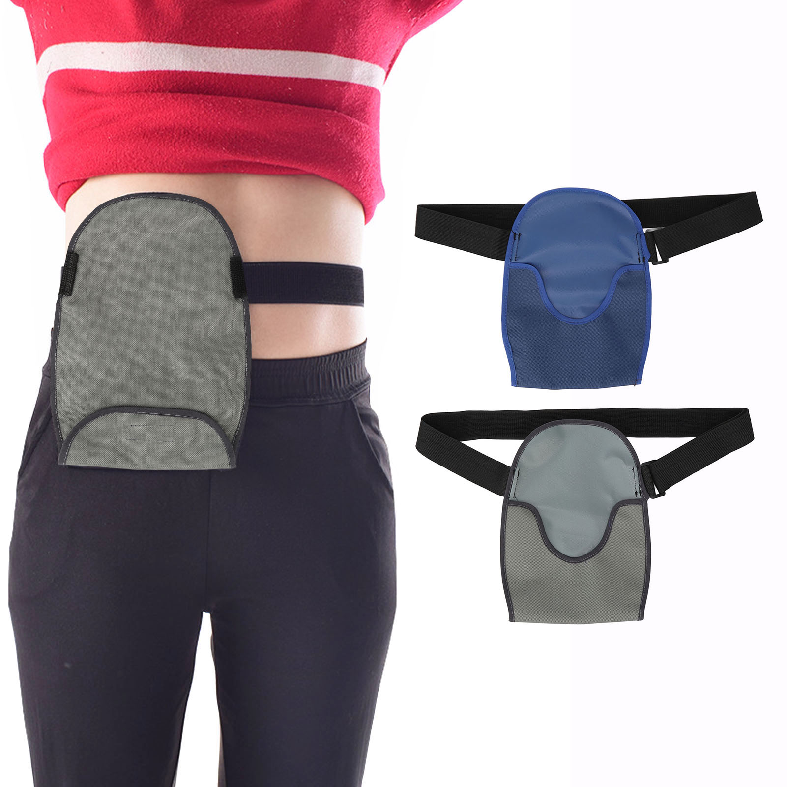 Description Picture 2 of itemCover Colostomy Pouch Portable Washable Waterproof Stretchy Adjusted Belt Cover Ostomy Pouch Portable Colostomy Bag