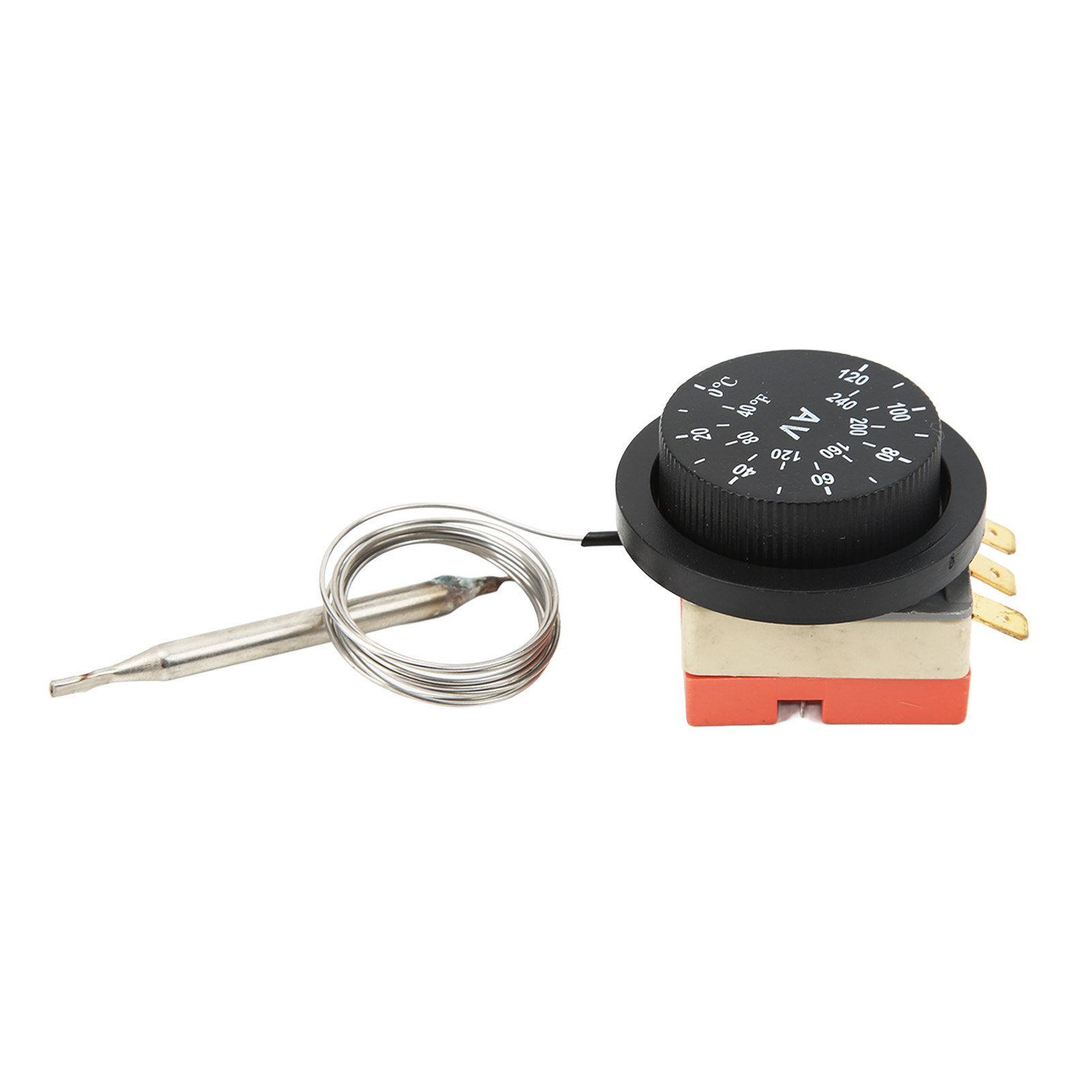 Adjustable Radiator Temperature Control Probe Kit Electric Fan Thermostat Switch