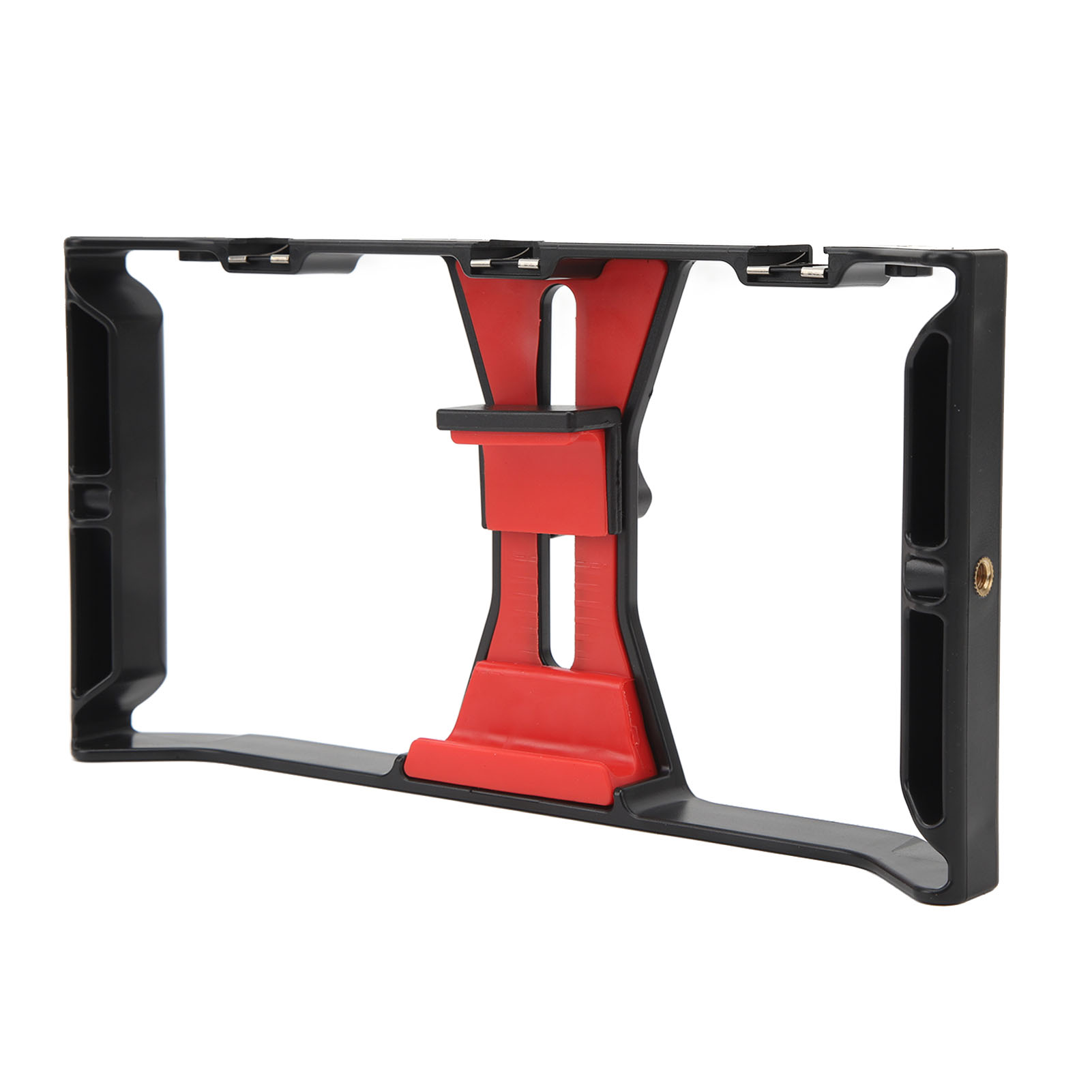 Description Picture 4 of itemPhone Video Camera Cage Film Making Rig Hand Grip Bracket with Cold Shoe Mount 1/4in Screw for Smartphone Video Vlog Recording