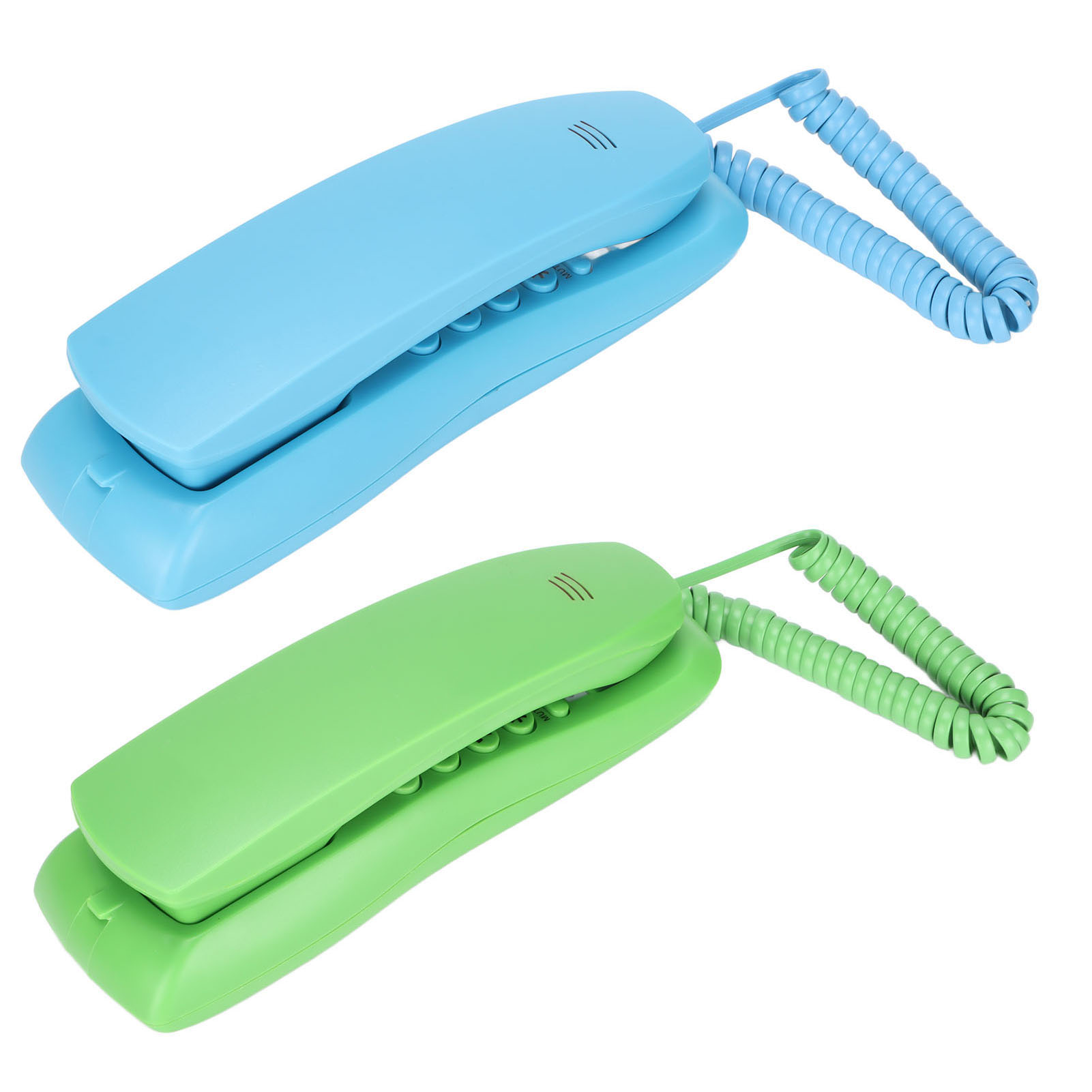 Description Picture 3 of itemLandline Phone Wall Mountable Telephone Desktop Fixed Wired Phones with Mute Pause  Function for Office Home Hotel