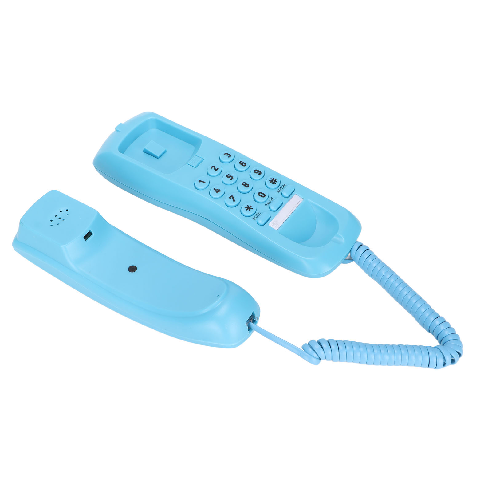 Description Picture 6 of itemLandline Phone Wall Mountable Telephone Desktop Fixed Wired Phones with Mute Pause  Function for Office Home Hotel