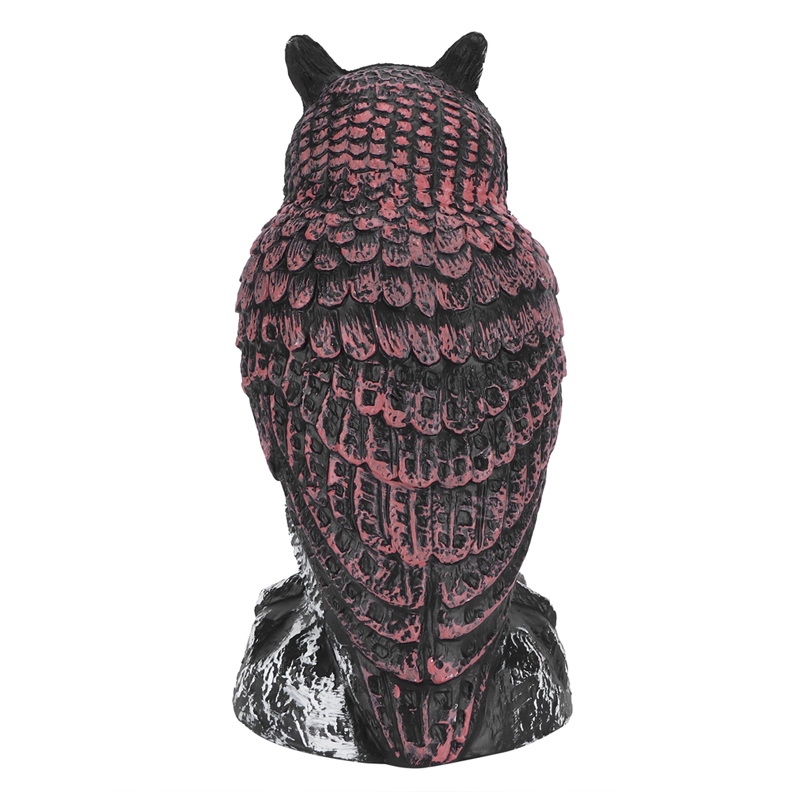 Description Picture 4 of itemSimulation Owl Statue Outdoor Garden Decoration ABS Plastic Bird Repeller Hunting Decoy Yard Decorative Statues Sculptures