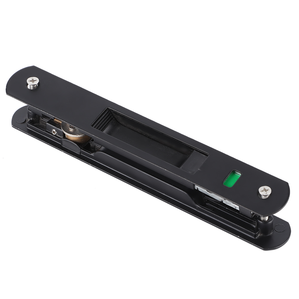 Description Picture 6 of itemSliding Door Window Hook Lock Modern Mobile Glass Door Single Double Sided Lock Catch 20x2.8cm Home Security Concealed