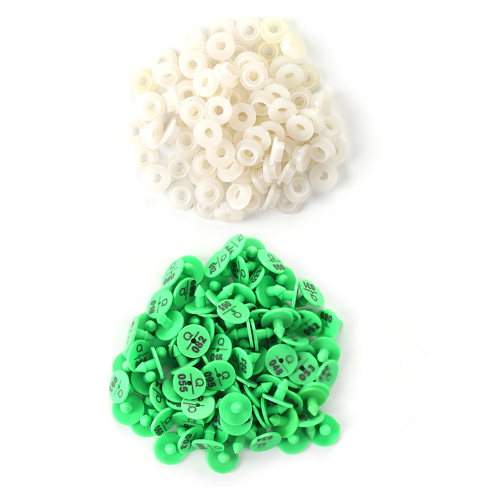 Étiquettes d'oreille en plastique