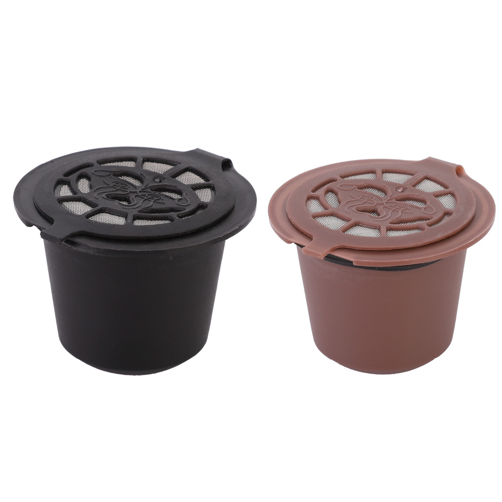 Description Picture 4 of item3Pcs Coffee Filter Cup Household Reusable Coffee Capsules Filter Refillable Capsules Cup Fit for Coffee Make Machine