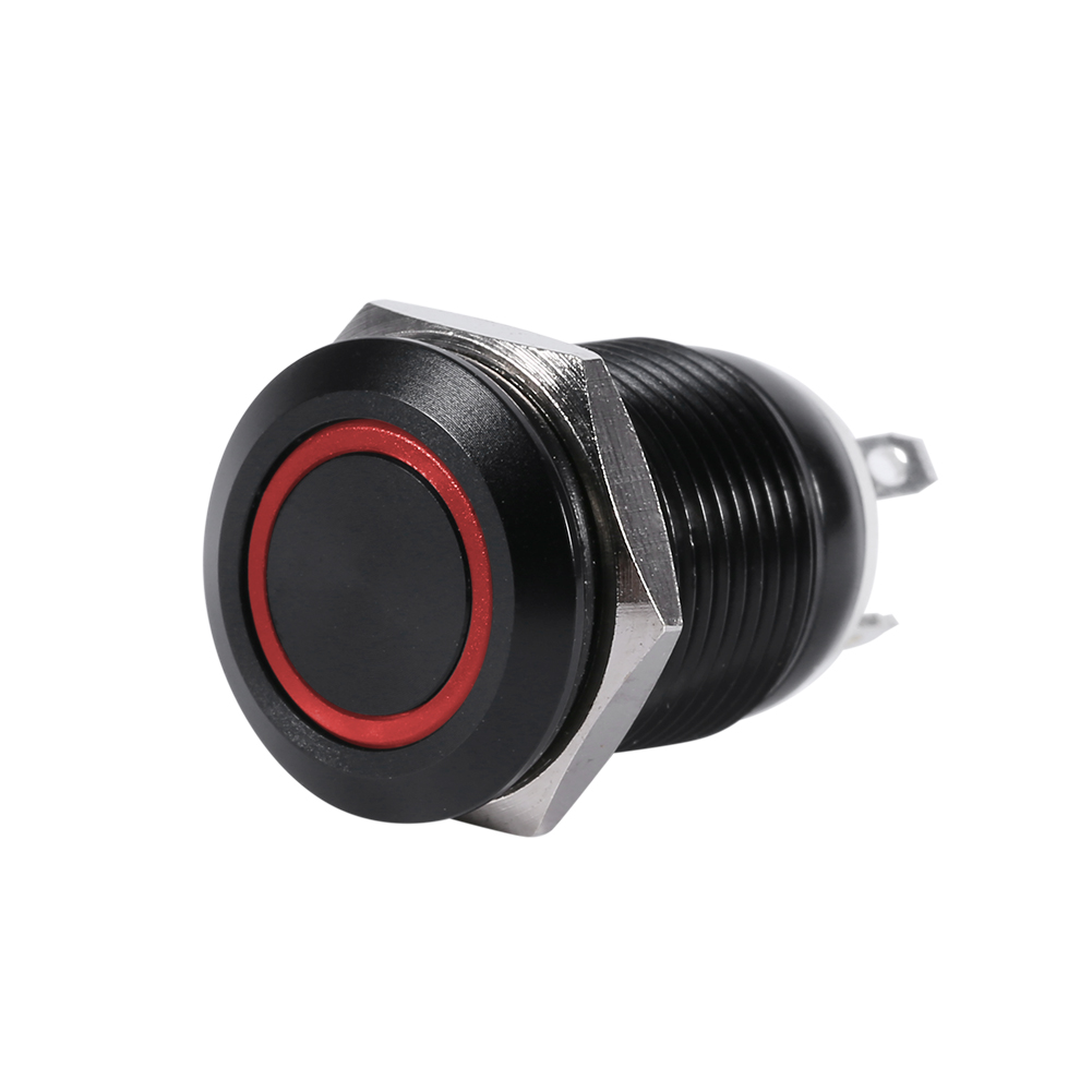 Interrupteur à bouton-poussoir LED de voiture