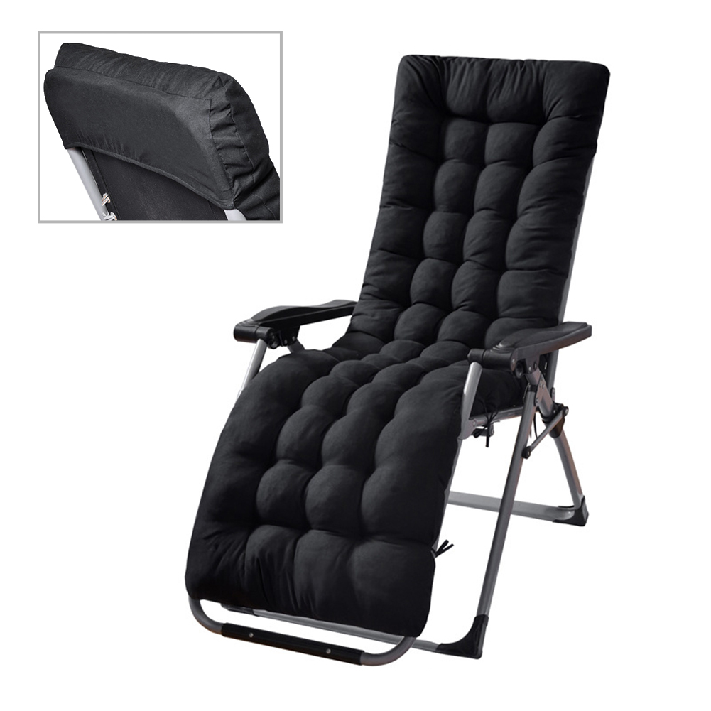 [跃星辉]（做工圆角和直角随机）Garden Furniture Cushion 加厚家居套头躺椅垫摇椅垫子花园布艺高背藤椅坐垫ins  170*53*8（真空包装）
