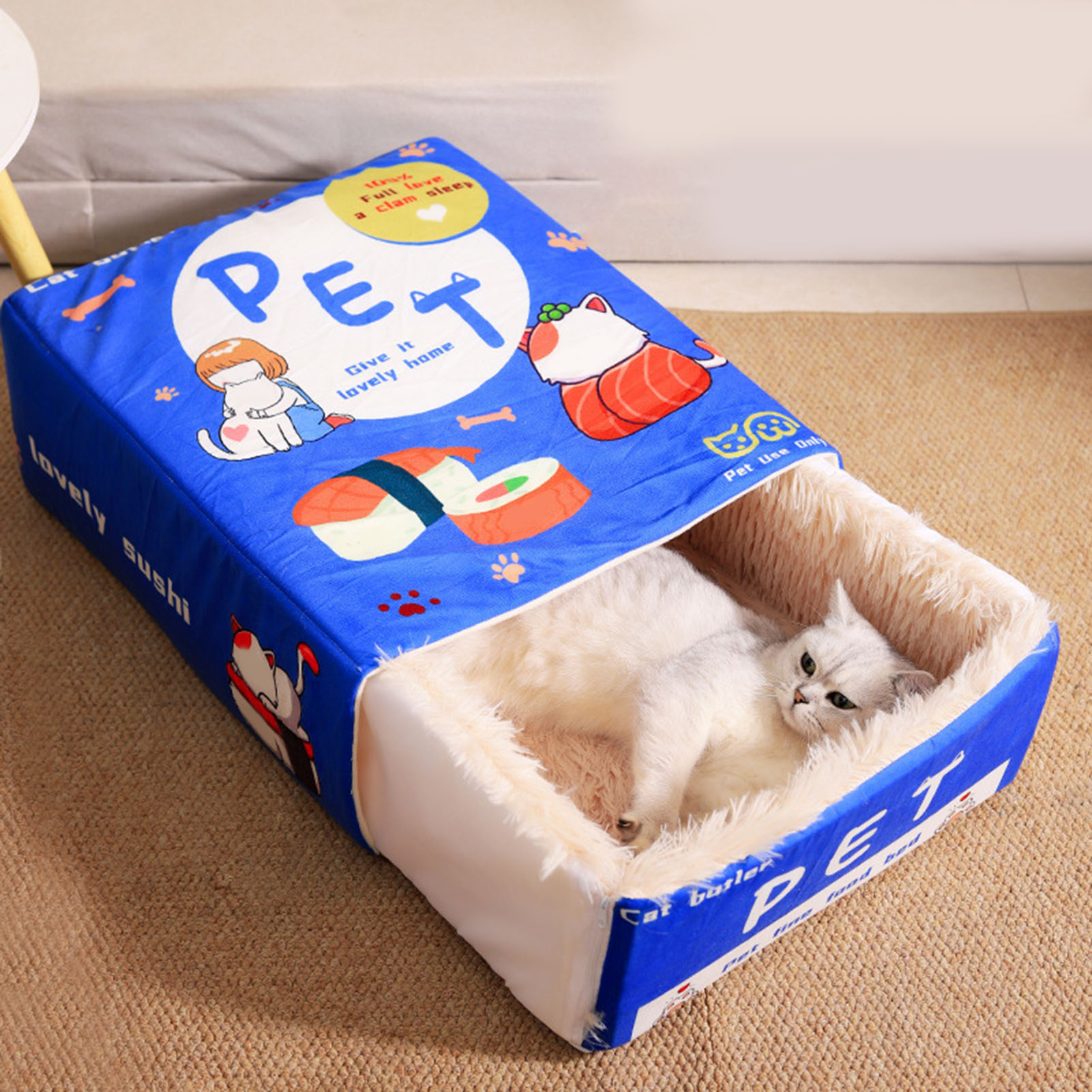 Washable Pet Bed for Cozier Rest