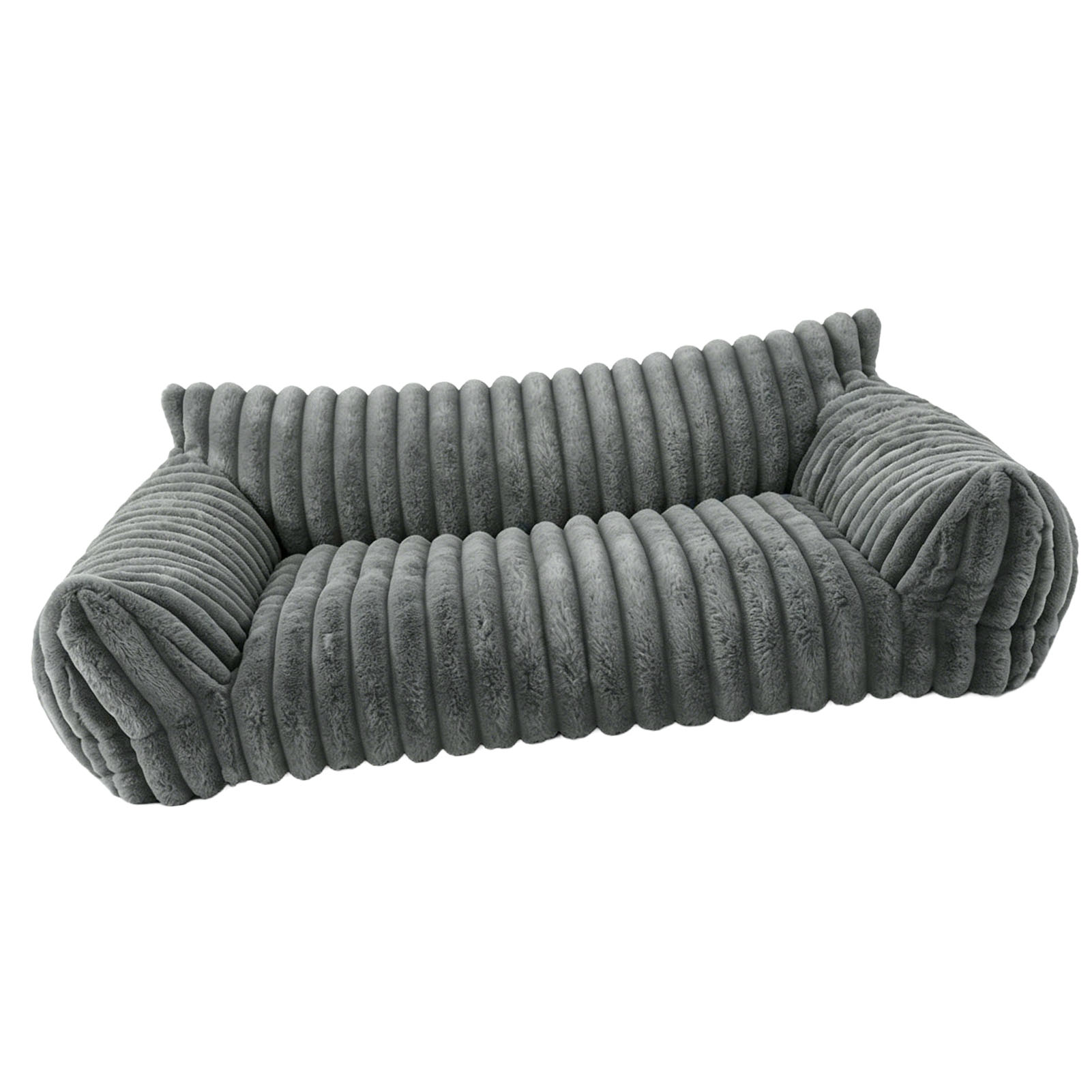 Washable Pet Sofa Bed (Gray, XS)