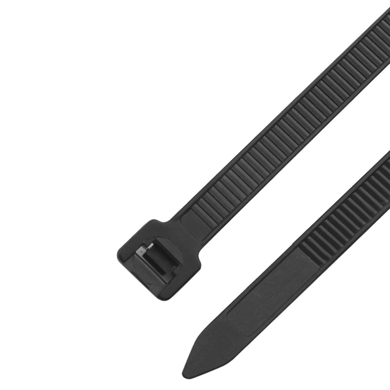 100 Stück Schwarze Nylon-Kabelbinder, 15,2 Cm – Selbstsichernd Für Kabelorganisation – UV-beständig