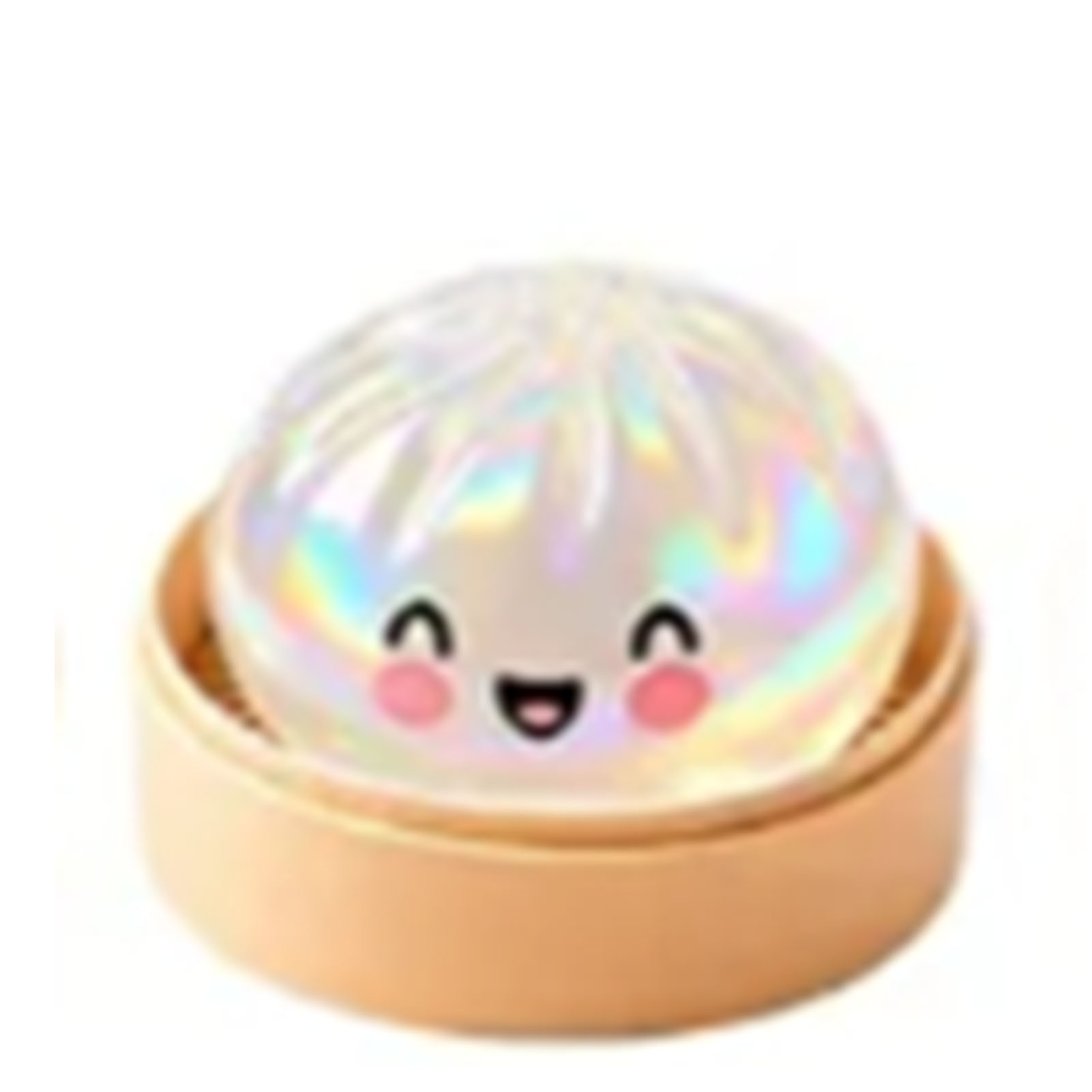 惊喜Glitter Dumpling Squishy 彩色减压球复活节篮子填充物 闪光金