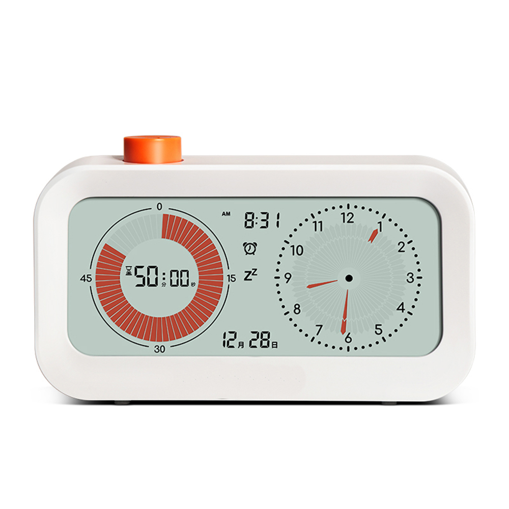 [通拓商品]PN-8207 可视电子计时钟   60分钟正倒计时，5寸大屏，进度条显示，时钟显示，一组闹铃，贪睡模式，日期显示  2*AAA电池供电 （出货不带电池）