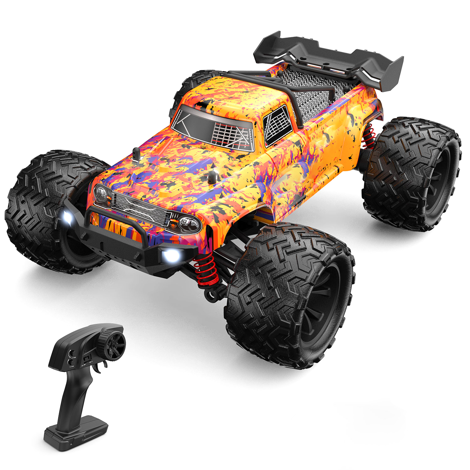 [通拓商品]整车 9500E(NEW) 1/16 40KM/H 2.4GHz 全比例四驱高速车（橙色-双电版）