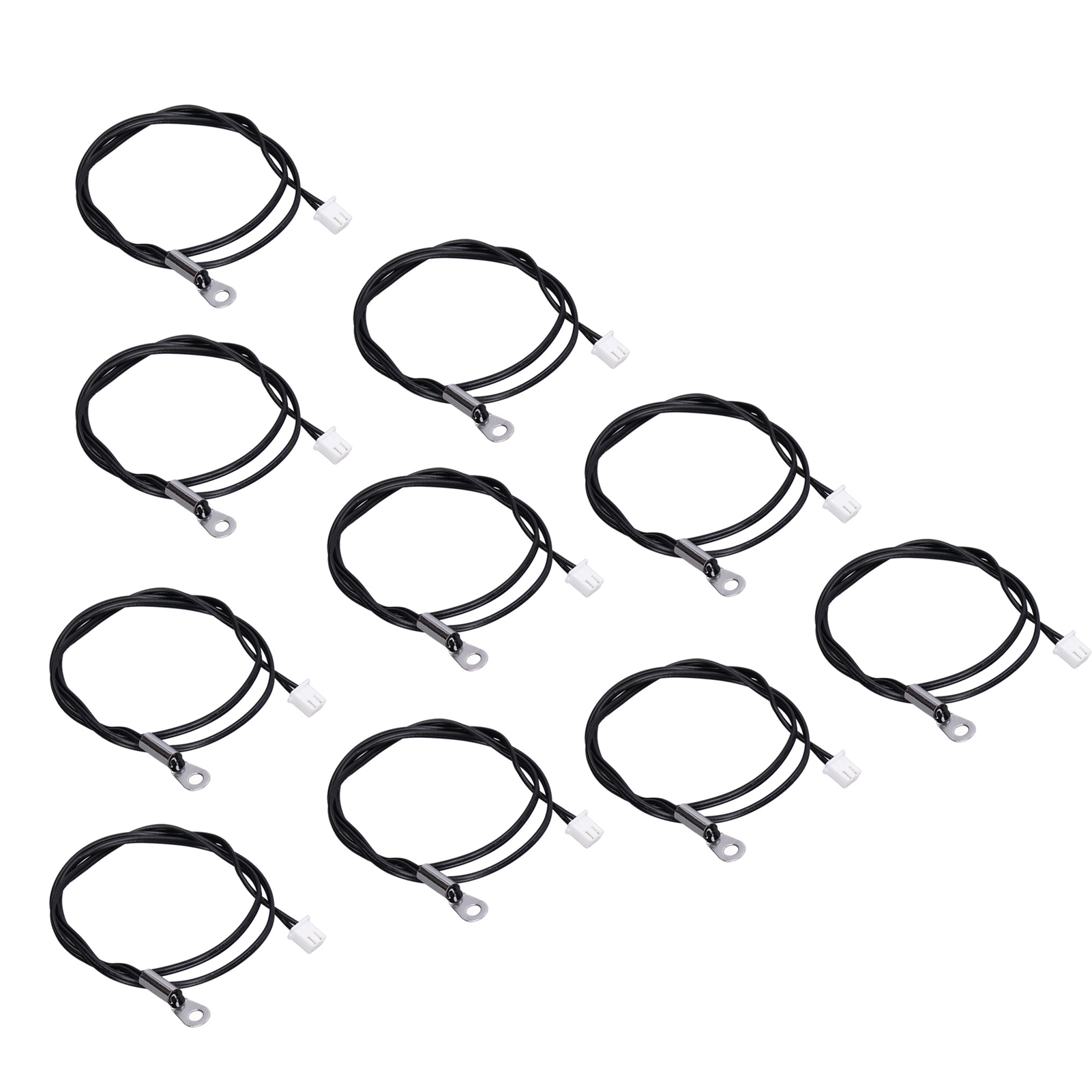 Termistor NTC, 10 Piezas Sonda De Termistor NTC Sensor De Temperatura De Termistor Ntc Sonda De Termistor Ntc Rendimiento Solido