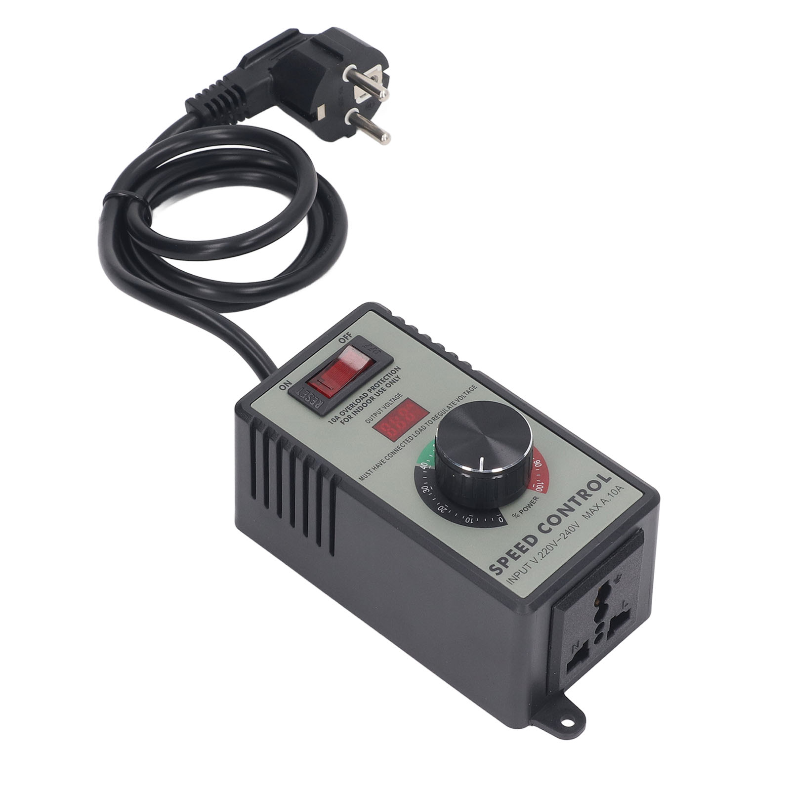 AC220~240V 4000W  多功能万能插座10A  调速器  风机调速器 欧规