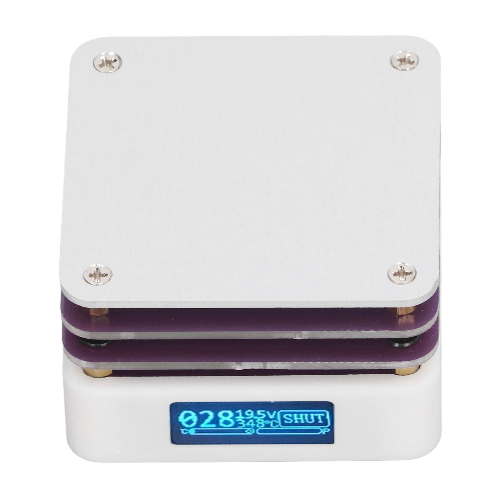 （有视频）PD65W 20V迷你智能恒温加热台 电子焊接预热板返修台 PCB SMD焊接专业加热工具 OLED显示屏