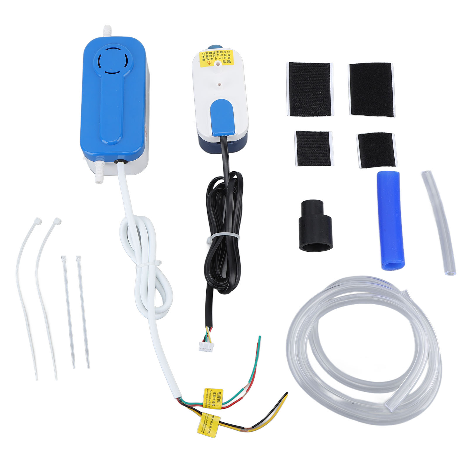 （悦沐达）AC110-240V 3W迷你分体式HVAC冷凝水泵 静音空调排水泵40L/h 带60ml储水箱 用于空调、除湿机、火炉的自动冷凝提升泵（QS-40B）