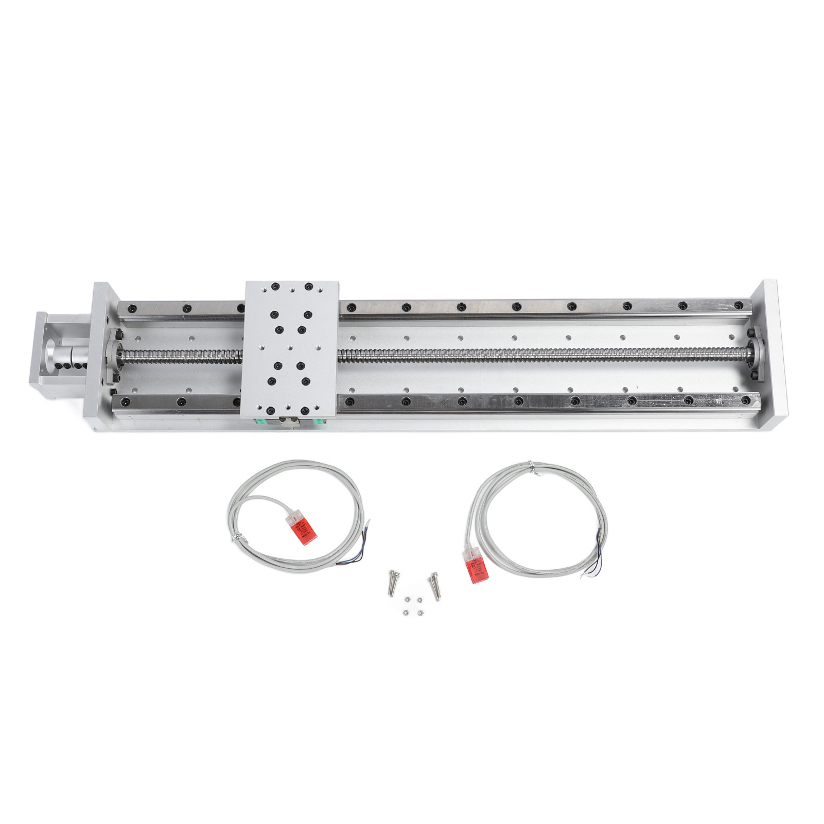 600mm行程CNC双直线线性导轨滑台 1605滚珠丝杠带限位开关 适用于NEMA23电机（超重超尺寸）
