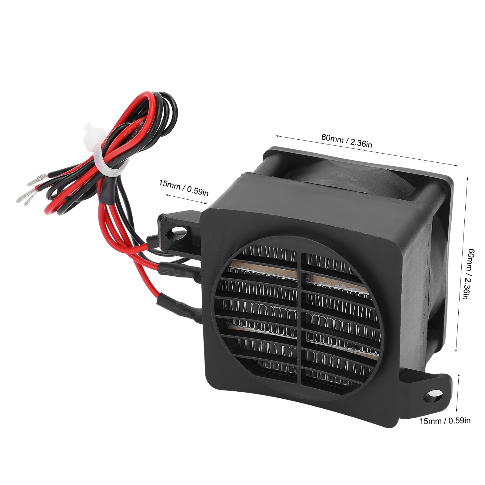 Title 9, 250W 220V chauffage PTC chauffage avec ventilat...