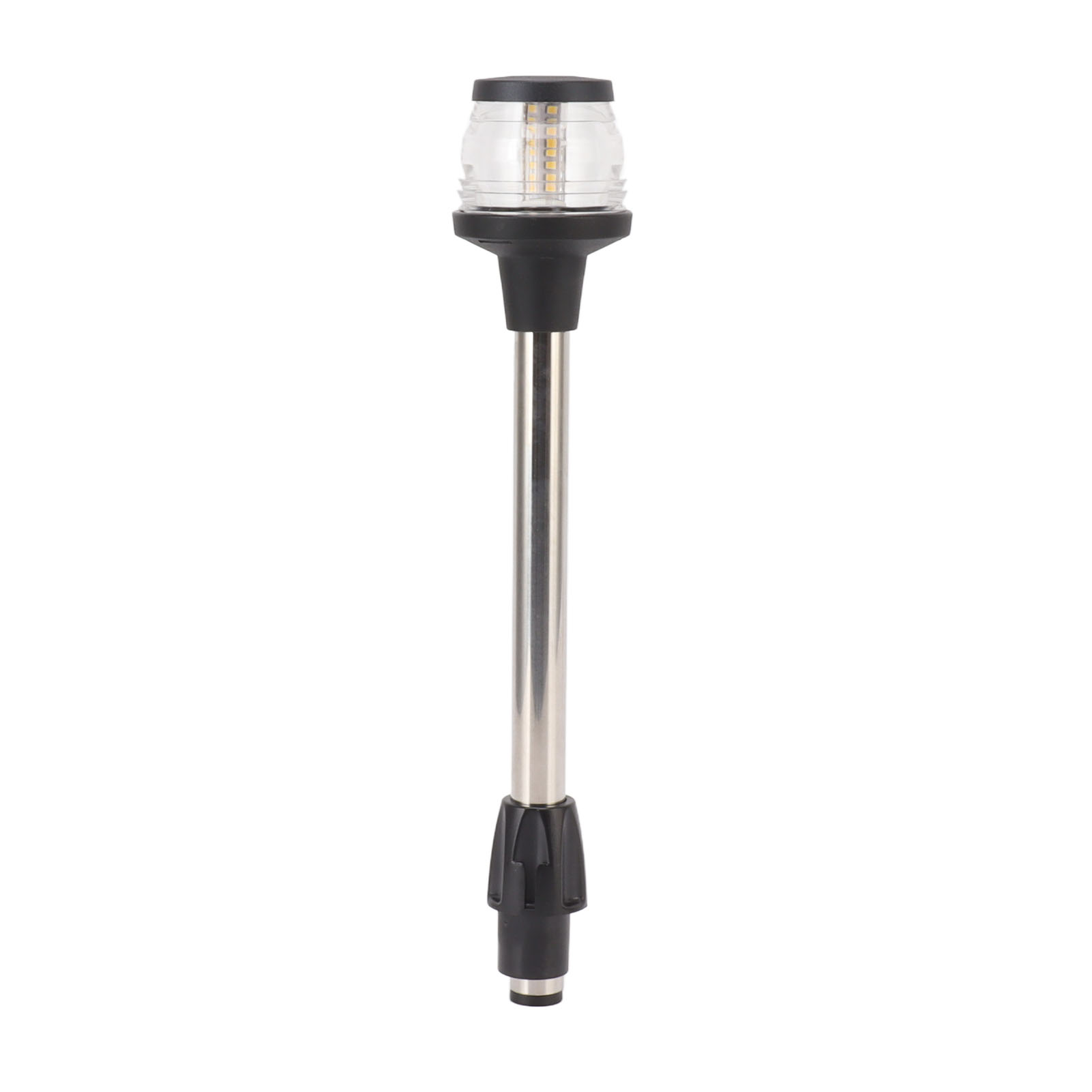 （E011562-D12B不带说明书发货）12英寸 DC10-24V 2.5W航海灯航海锚全方位LED灯360&deg; 船尾灯IP65 适用于渔船、游艇、浮桥