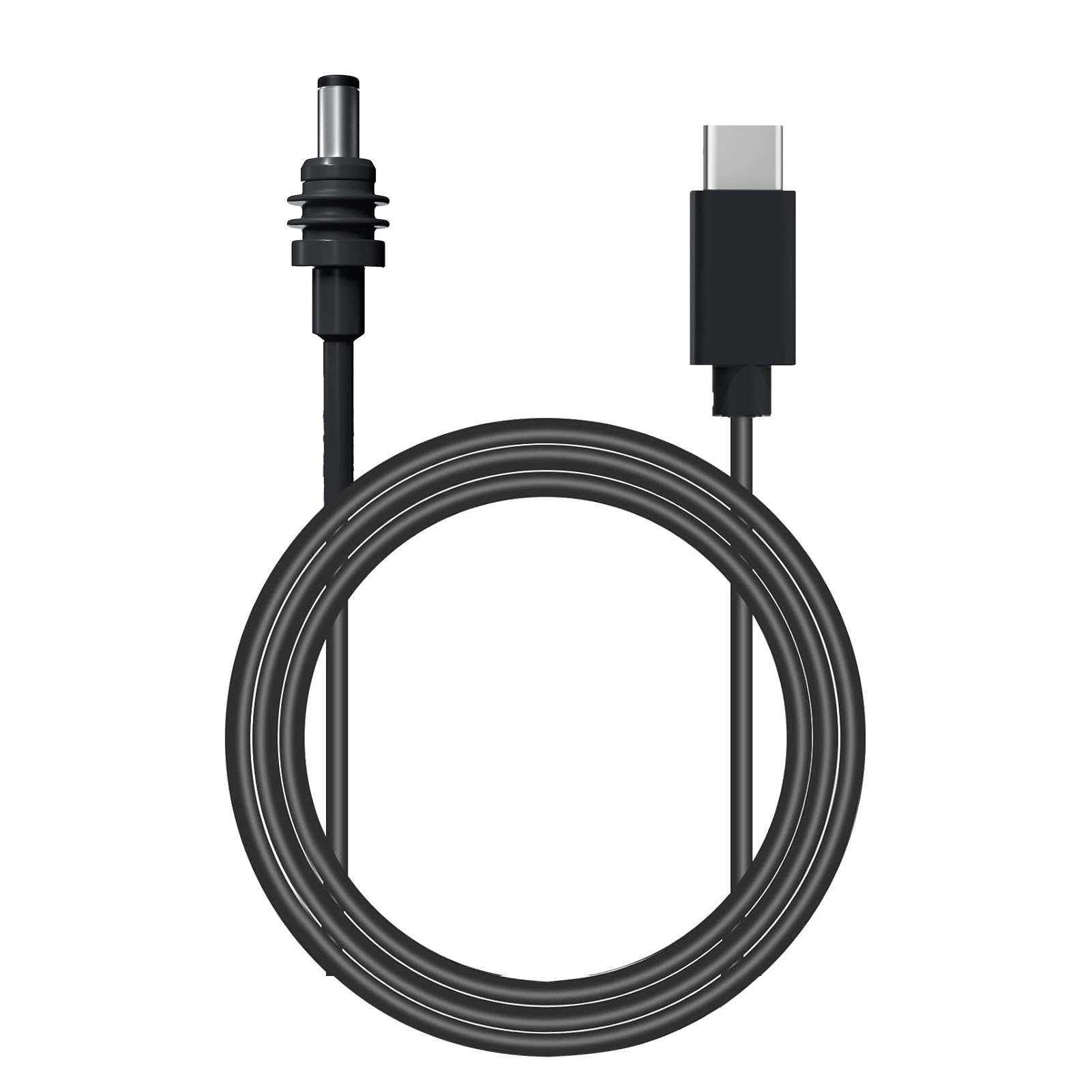 （与1010240055511捆绑销售）5m/16.4FT Starlink Mini USB-C 转 DC 电源线 100W USB Type-C 输入转防水筒形插孔充电线 适用于 65W+ PD 电源