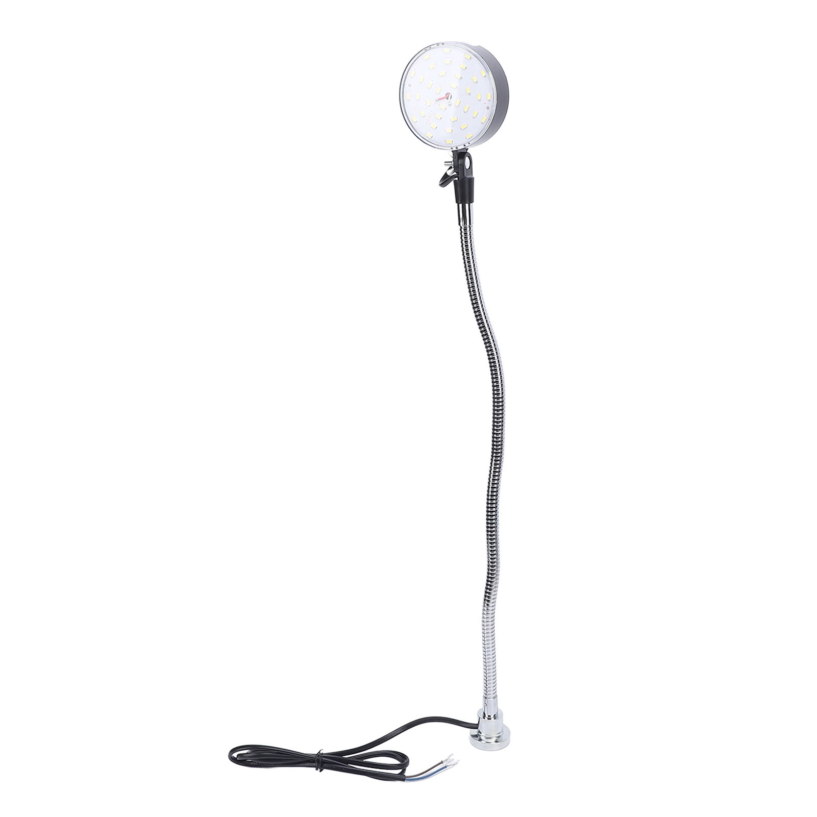 工作灯，带50cm柔性鹅颈管和磁性底座的 LED 机器灯，DC12V-85V 适用于车床、工作台、缝纫机、烤架、工业照明的车间工具灯