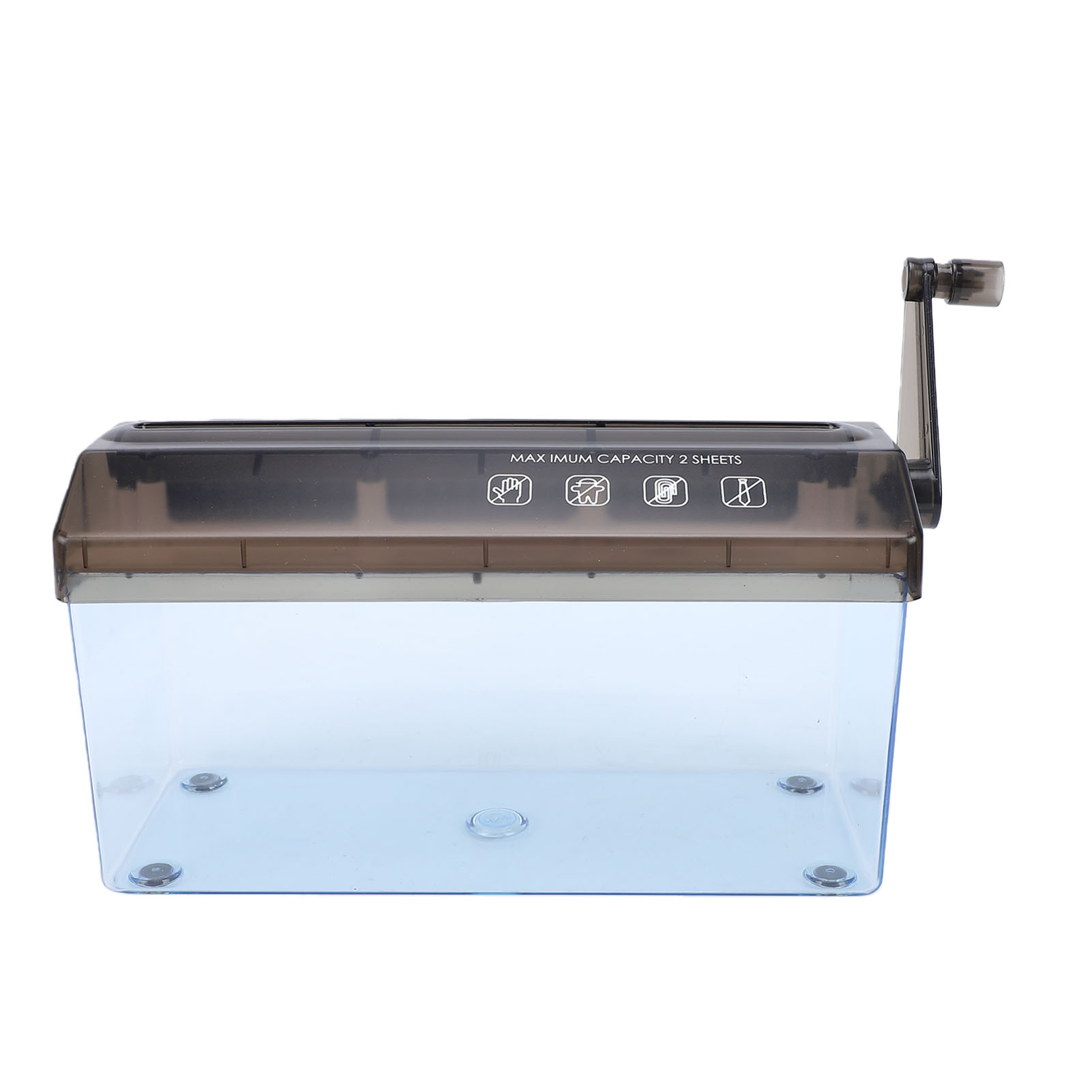 A4迷你手动碎纸机 便携式碎纸机 手动碎纸器 文件切纸工具 家用办公桌文具圣诞生日礼物