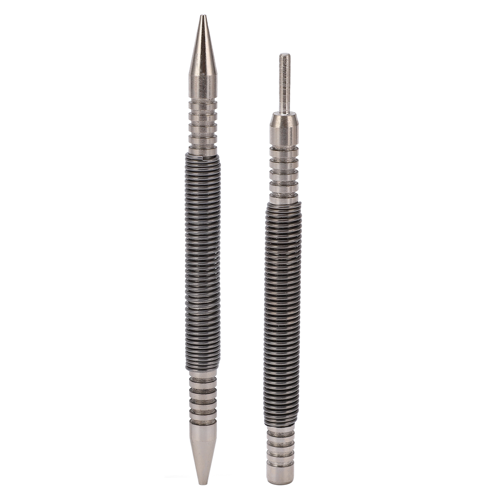 2 件双头弹簧钉钉无锤钉套装打孔工具 Hammerless Nail Set Punch