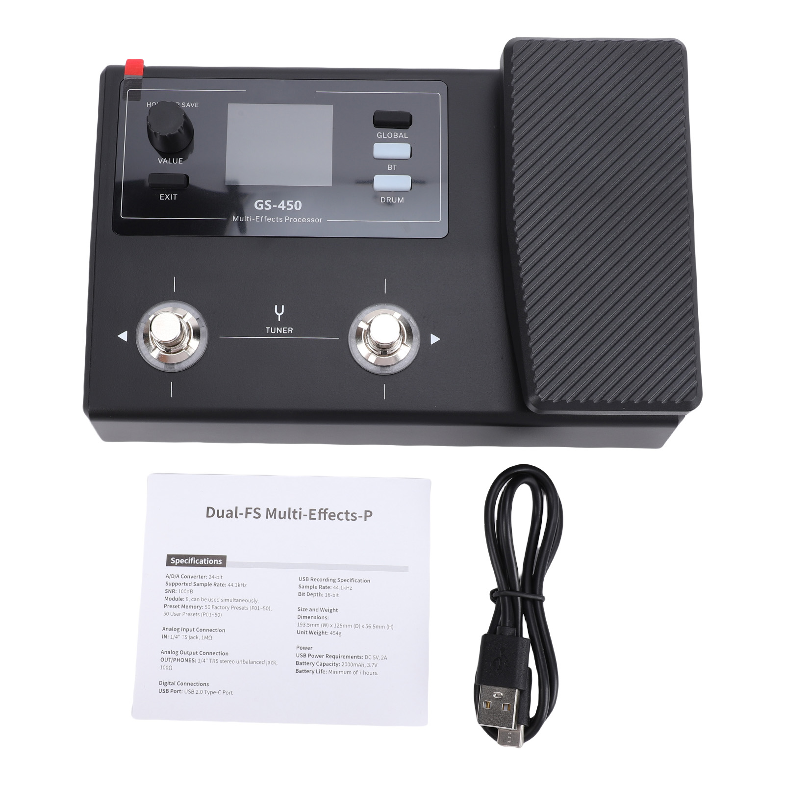 SOUNDSENTRY 电吉他效果器 多功能综合效果器 带APP多功能双踩钉