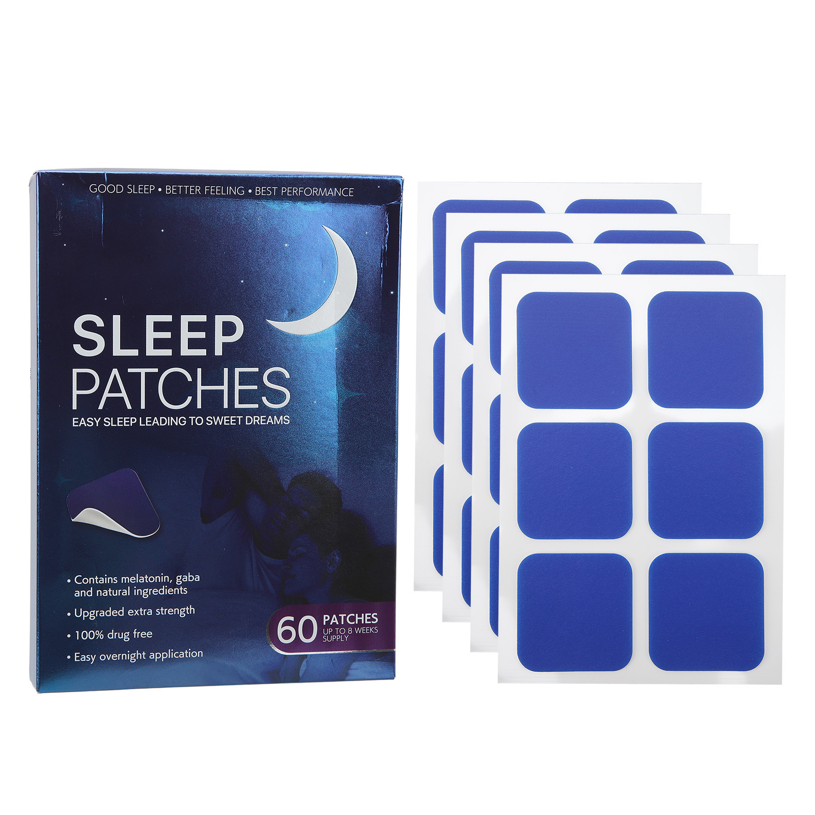 SEFUDUN失眠贴睡眠贴入睡困难多梦 60pcs