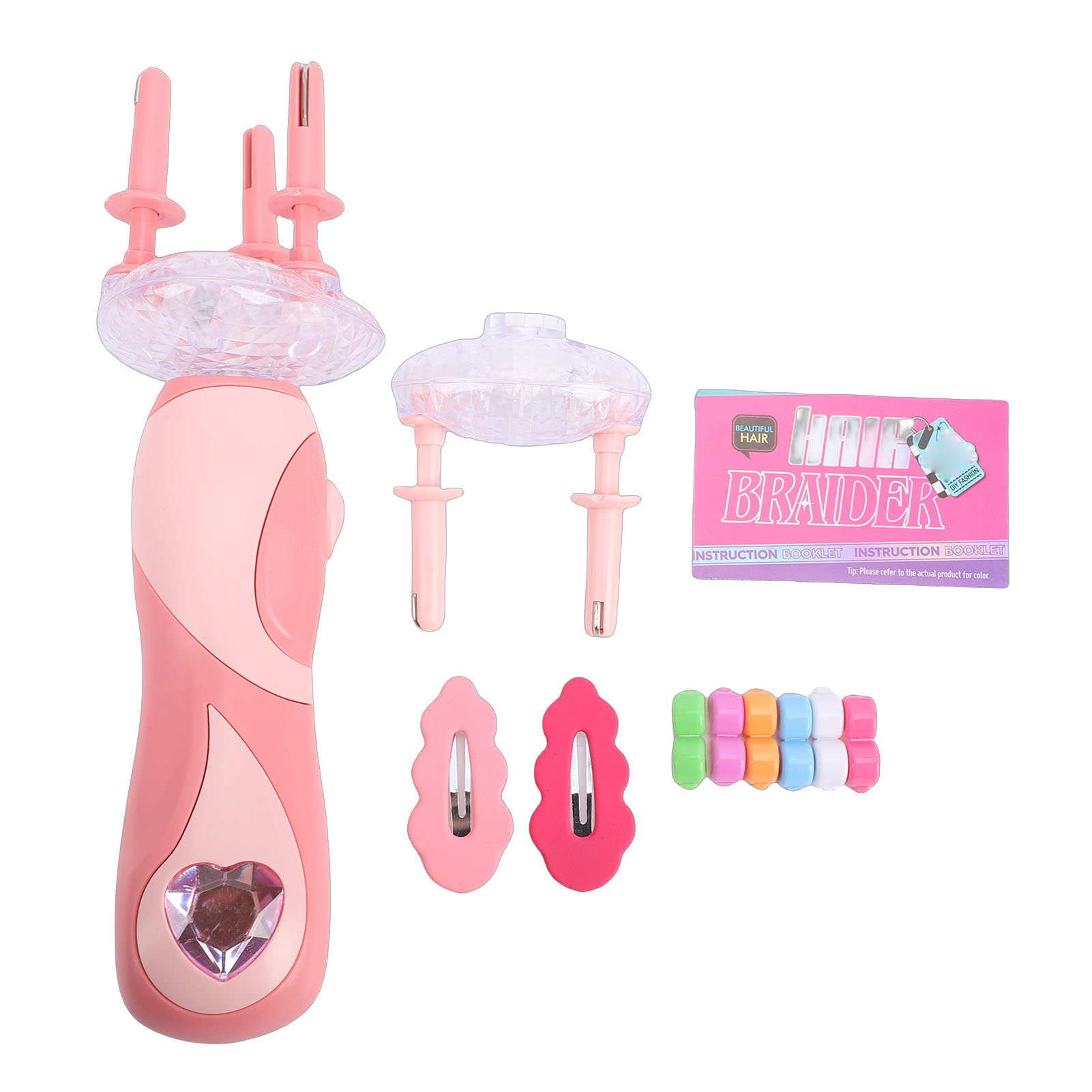 （亚马逊已审）电动编发器 儿童美发造型工具 麻花辫脏辫女孩饰品工具 自动编发机 绳编器（不带电池发货）