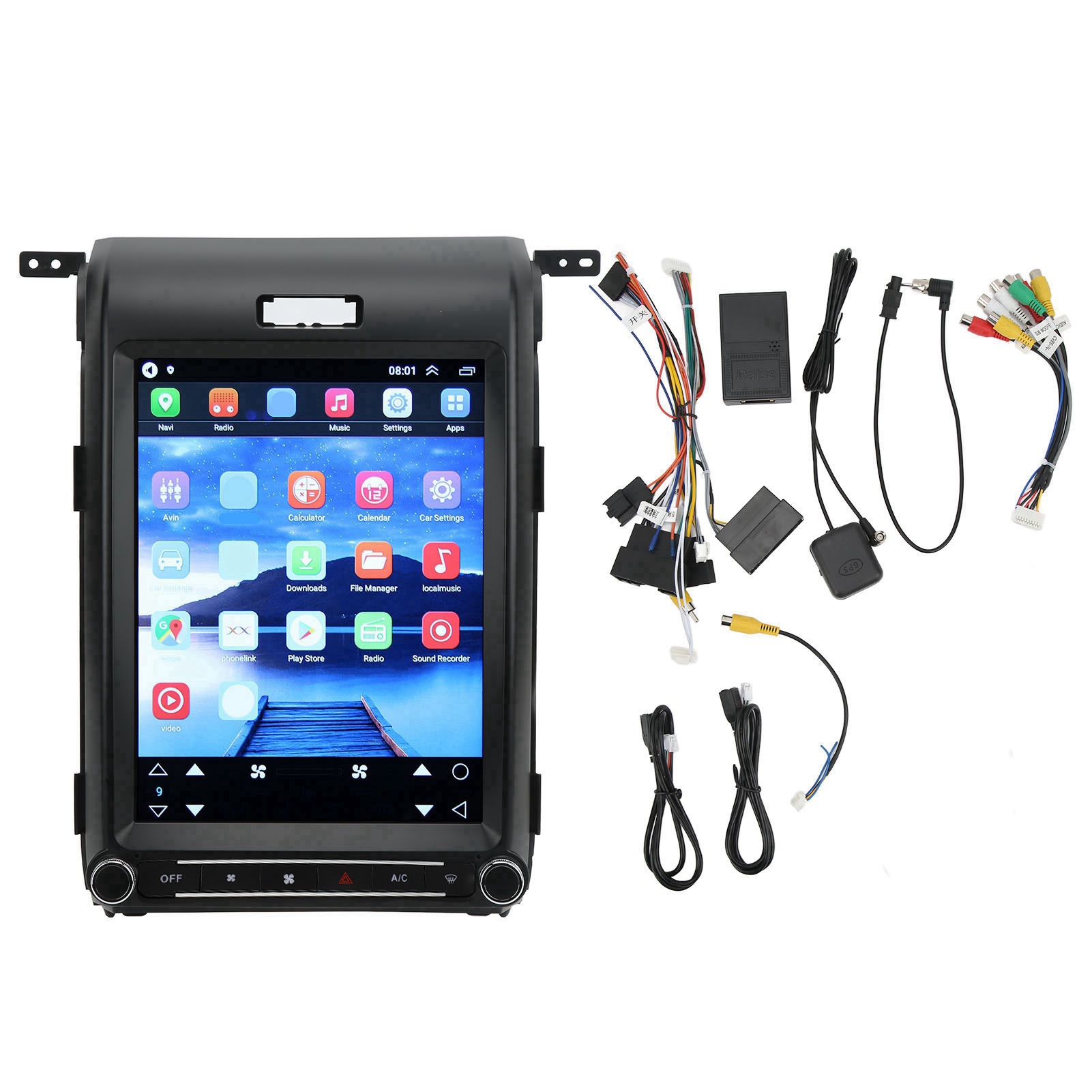 12.1英寸汽车导航仪 安卓系统 WIFI版 适用于 Ford F150 Raptor  13-141+32G