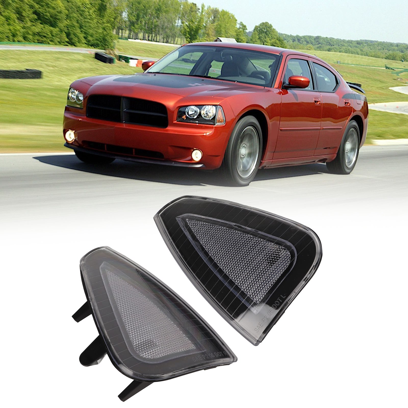 Mopar Fog Light Bezel Black Driver Side For 2006-2007 Dodge Magnum – 05030049AB