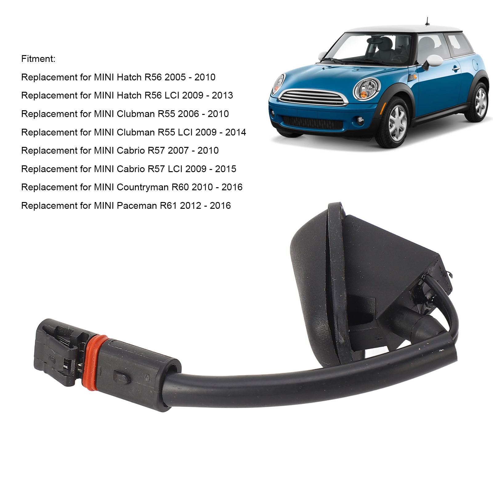 ミニトラクションr56 2005-2010、61662755722用の加熱フロント