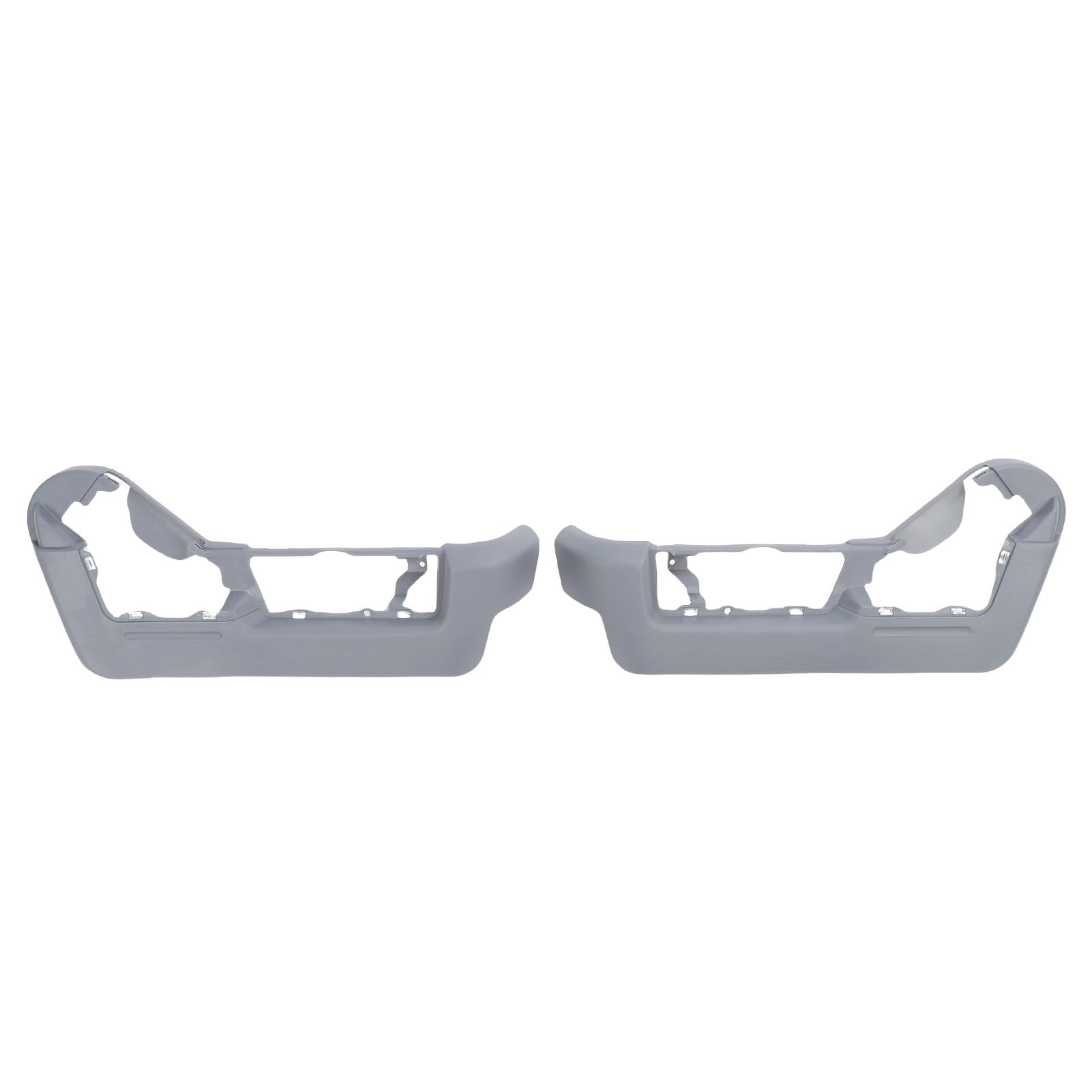 OEM 前排座椅底部装饰罩 左右一对 适用于Ford F-150 2011-2014 Lincoln Mark LT 2009-2014 棕灰色