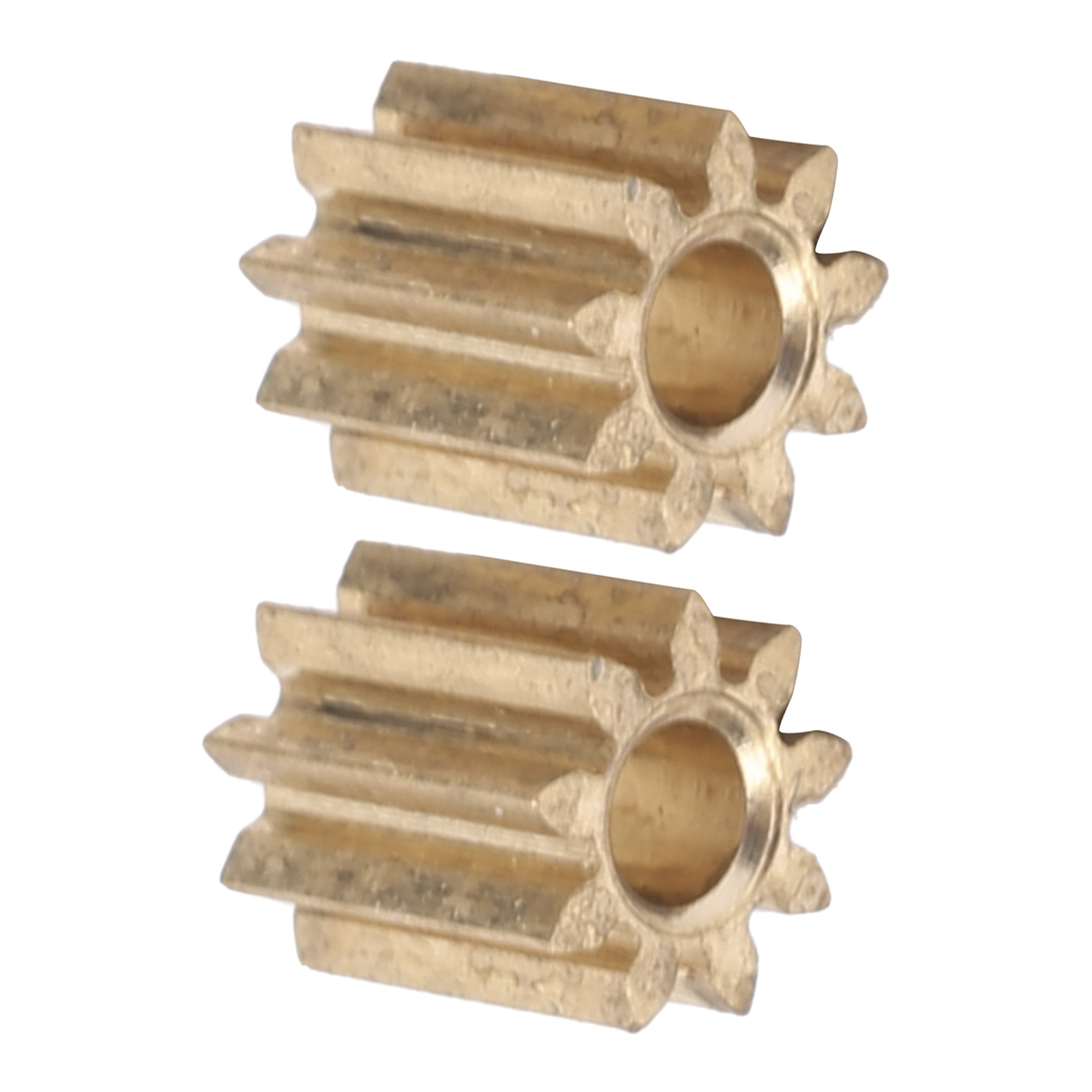 2 Pezzi Ingranaggio Cilindrico In Ottone 0,5 Modulo 20 Denti - Foto 6