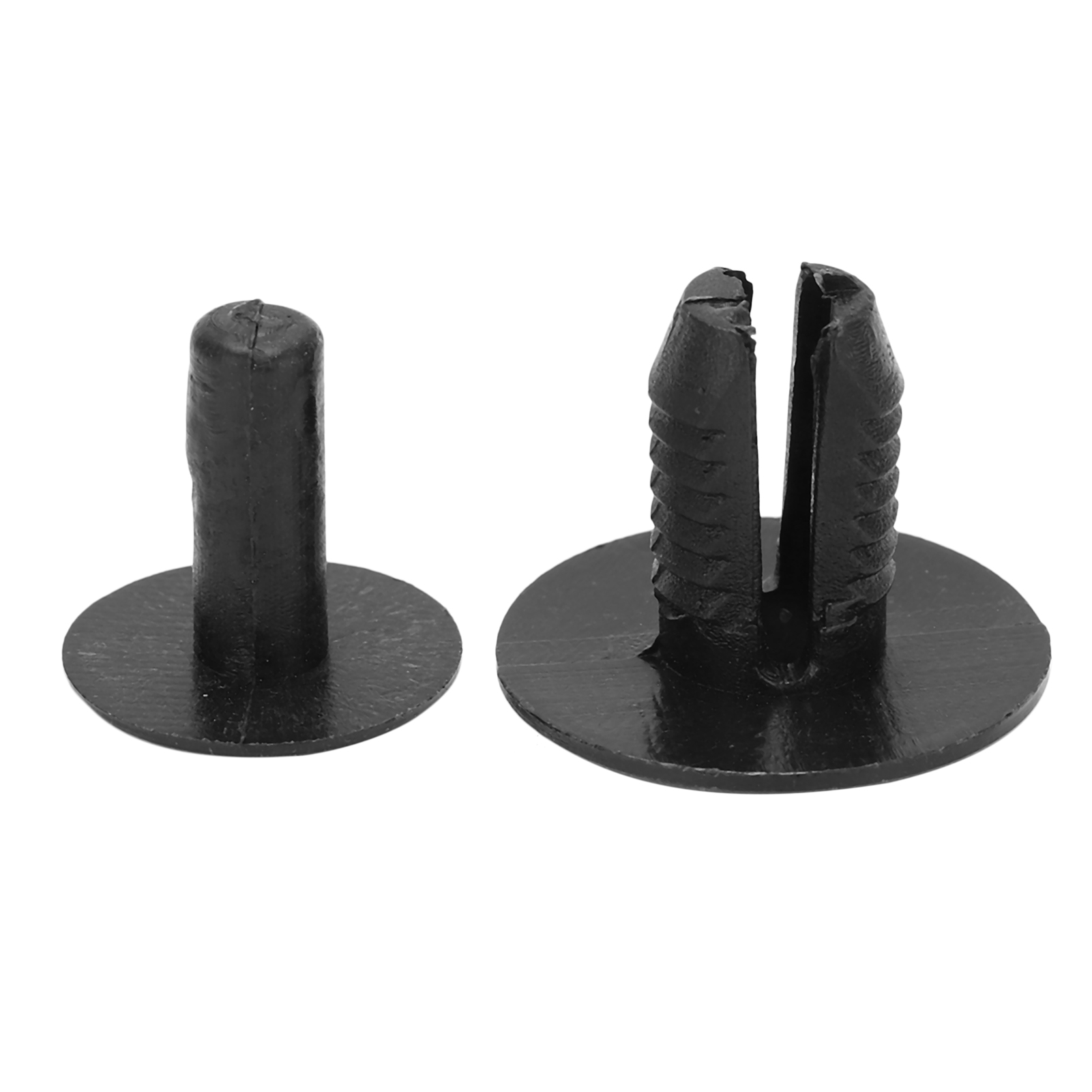 Dioche Clip de garniture de porte 1000 pièces assorties en plastique