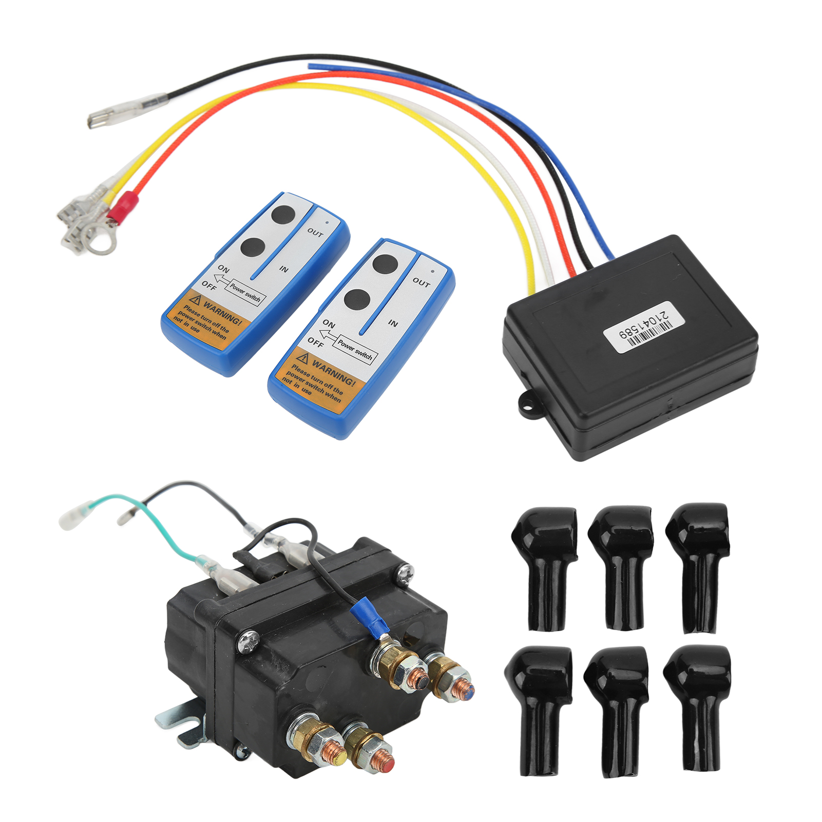 Kit De Relais De Treuil 12V 250A Avec Interrupteur De Contacteur De Relais De Telecommande Pour Vehicule Industriel 92457888 Kit De Relais De Treuil 12V 250A Avec Interrupteur De Contacteur De Relais De Telecommande Pour Vehicule Industriel 92457888