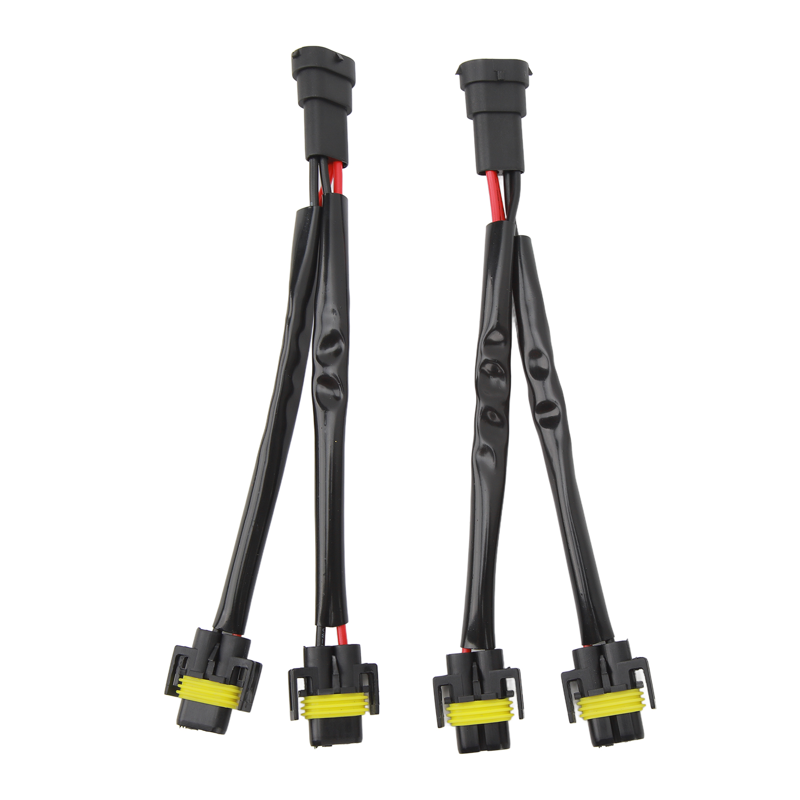 两件 H11/H9/H8 公转母头一分二转换线 适用于Truck Pickup LED Wire Cable Plug