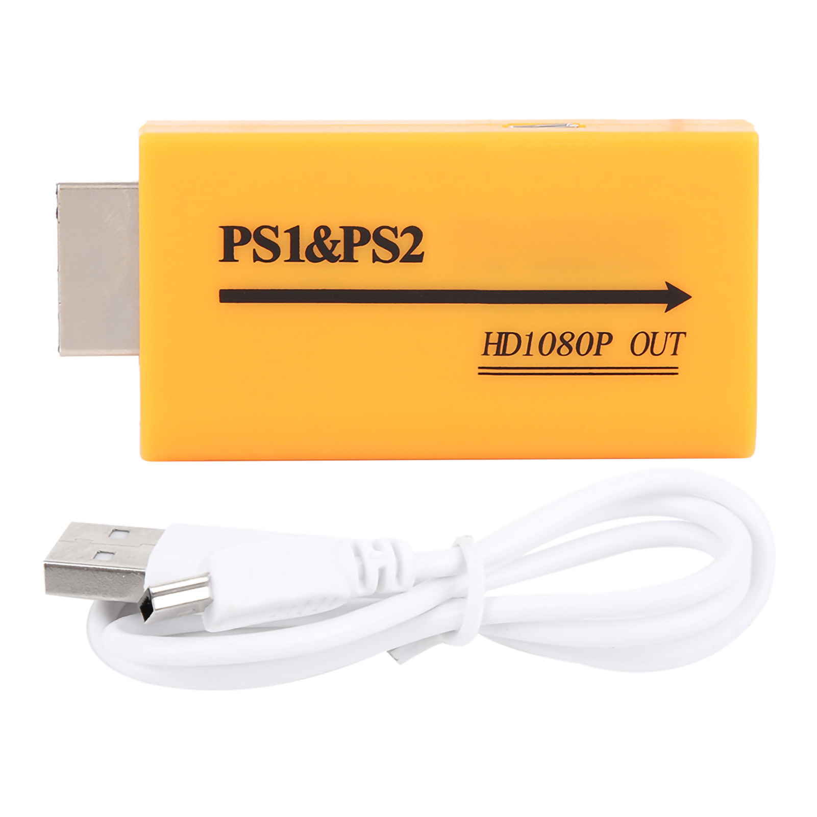PS1转HDMI PS2转HDMI高清视频转换器适配器视频捕获卡采集卡转换器