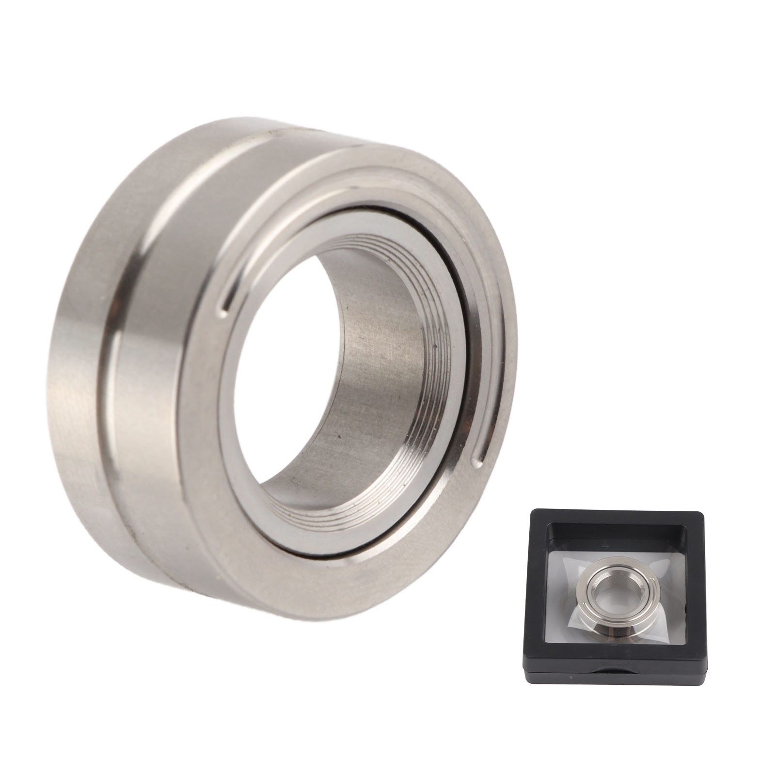 新款Fidget戒指机械棘轮段落旋转器金属成人自闭症玩具手指EDC解压玩具