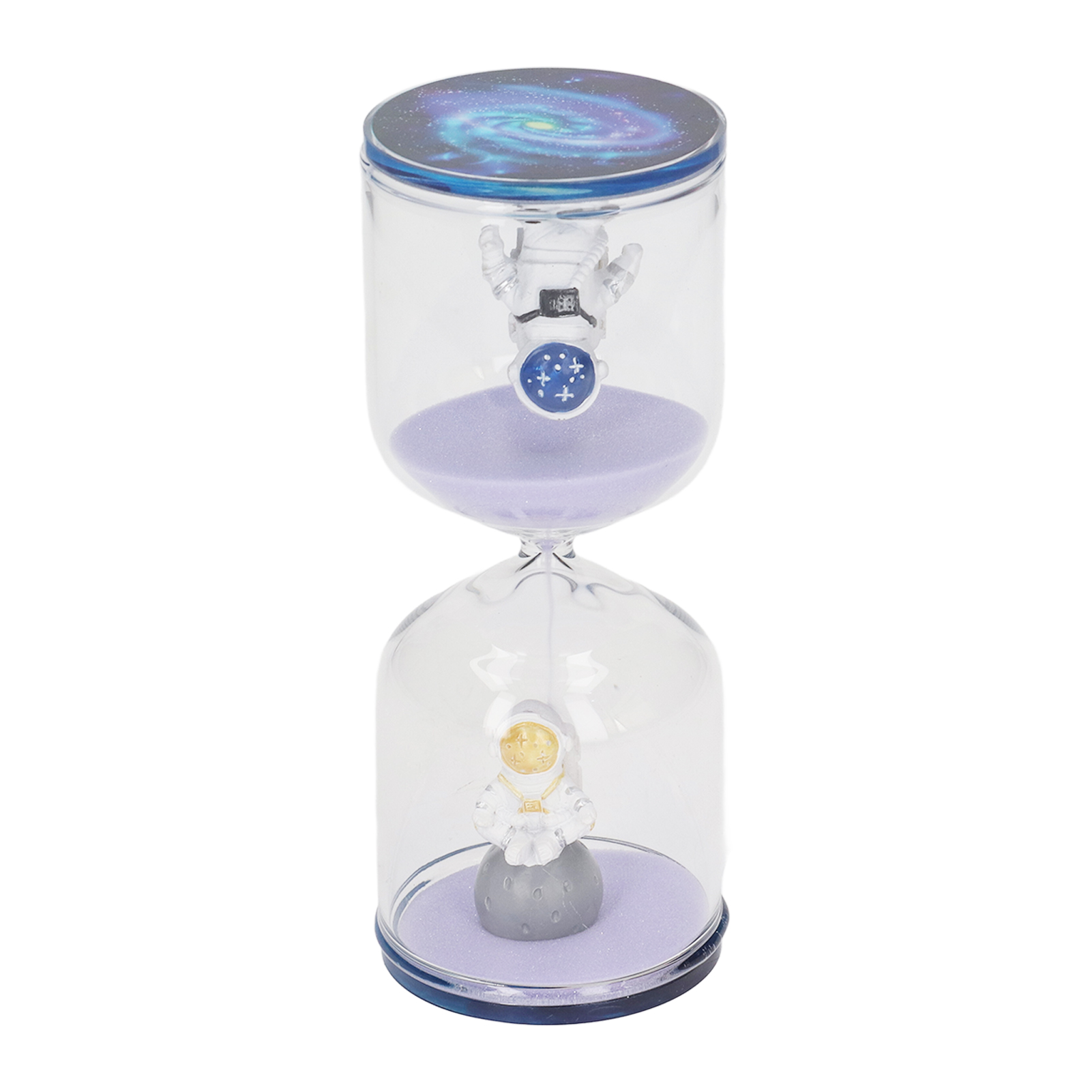 太空人沙漏计时器桌面摆件创意宇航员家居装饰沙漏礼物紫沙30分钟