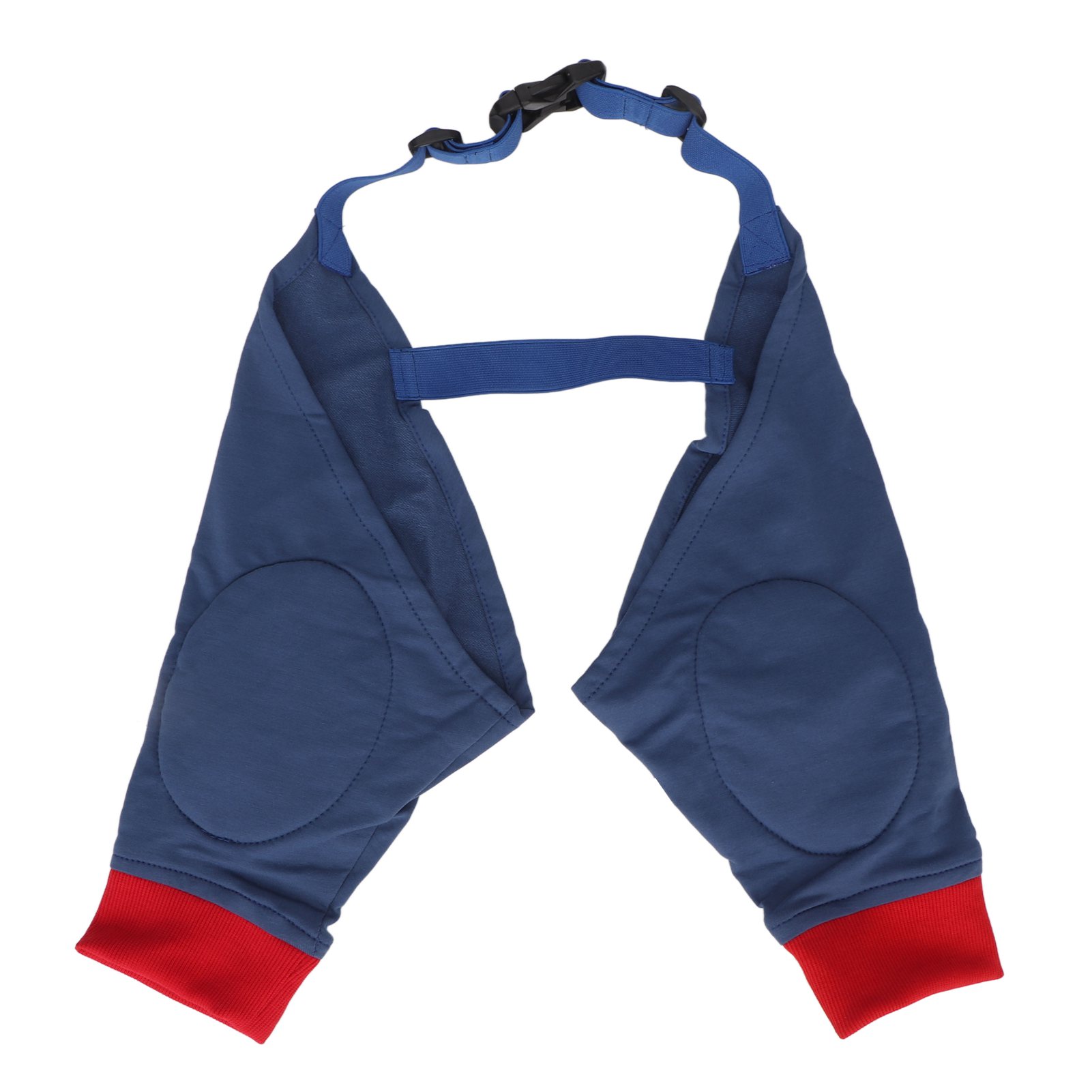 宠物护膝狗狗护膝狗护腿护具 宠物狗狗关节保暖保护套（红蓝）XL