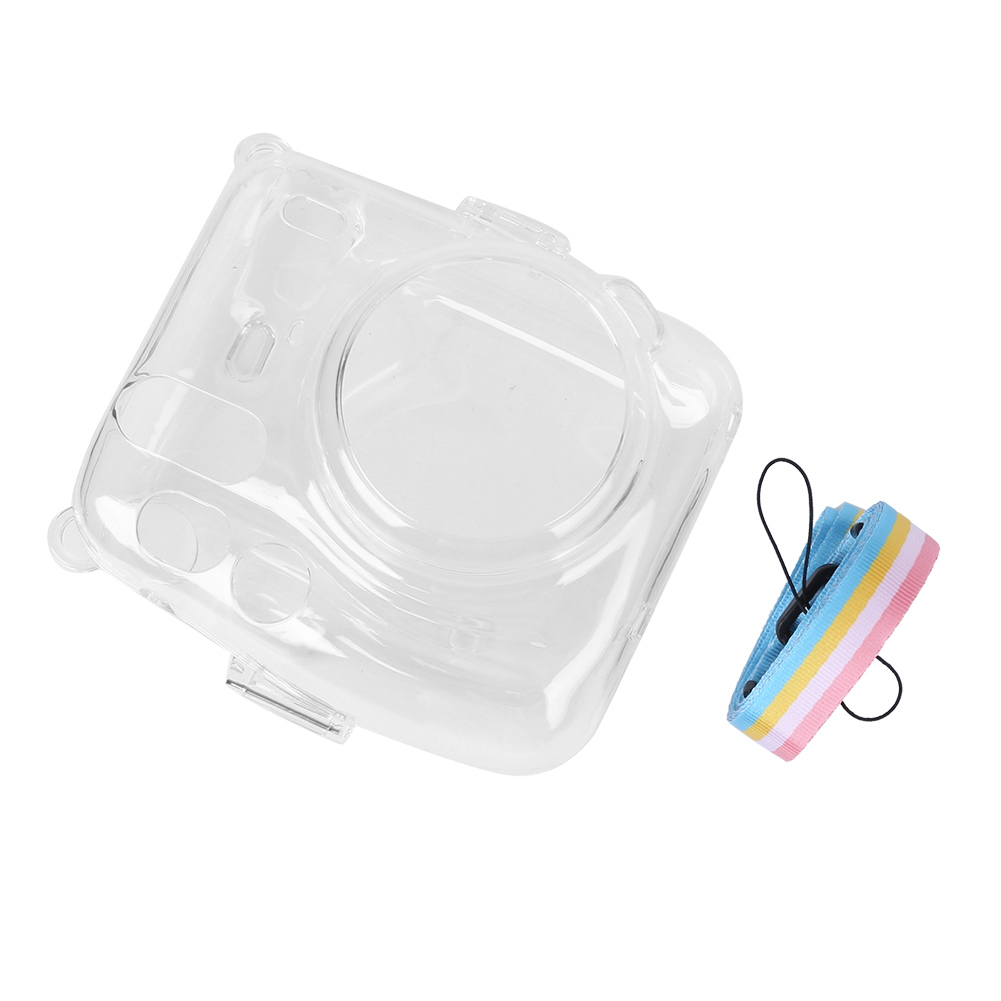 PC透明水晶保护套防刮防摔相机保护壳适用于拍立得instax mini11相机保护套