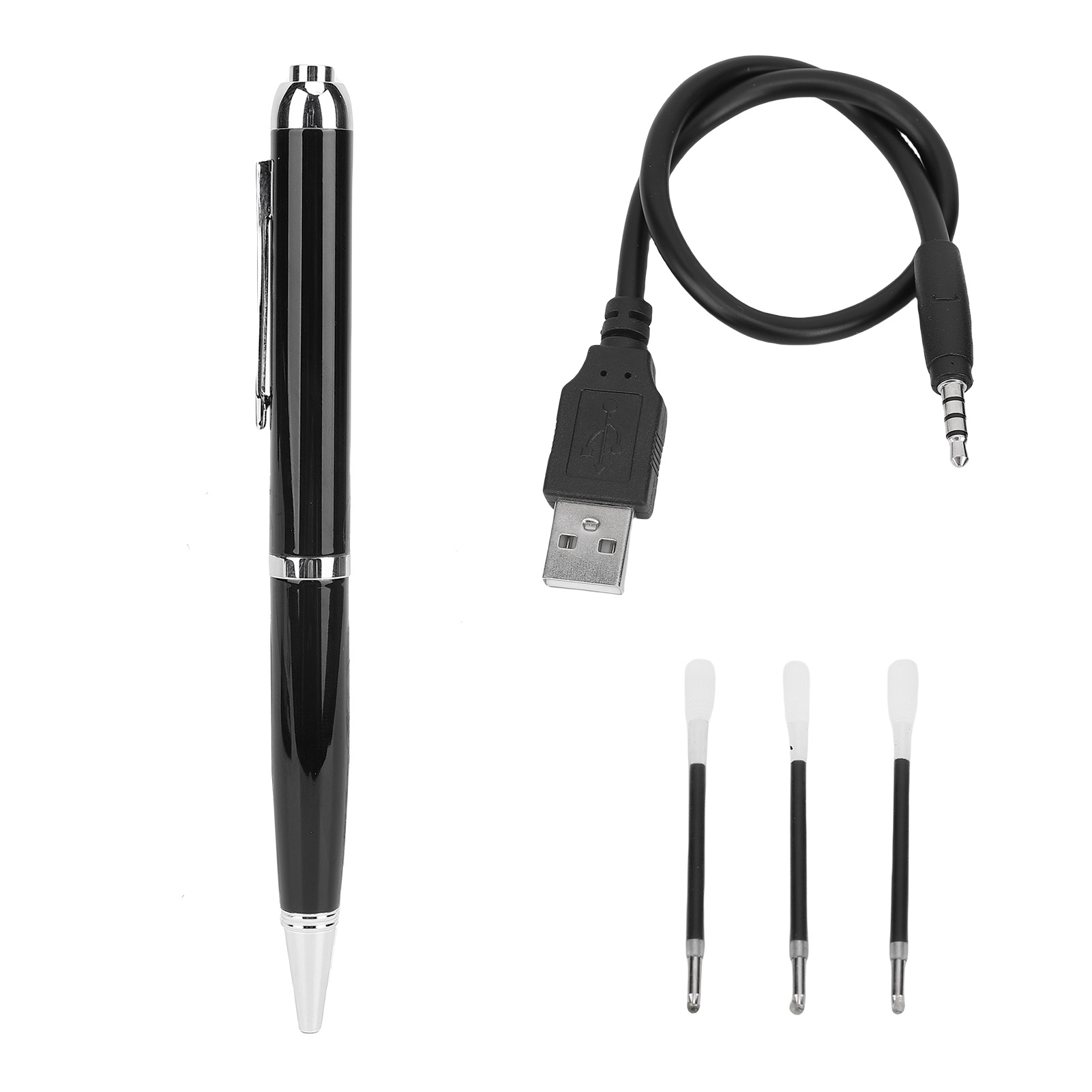 AI录音器 ChatGPT智能转写翻译录音笔 APP控制录音器 128GB