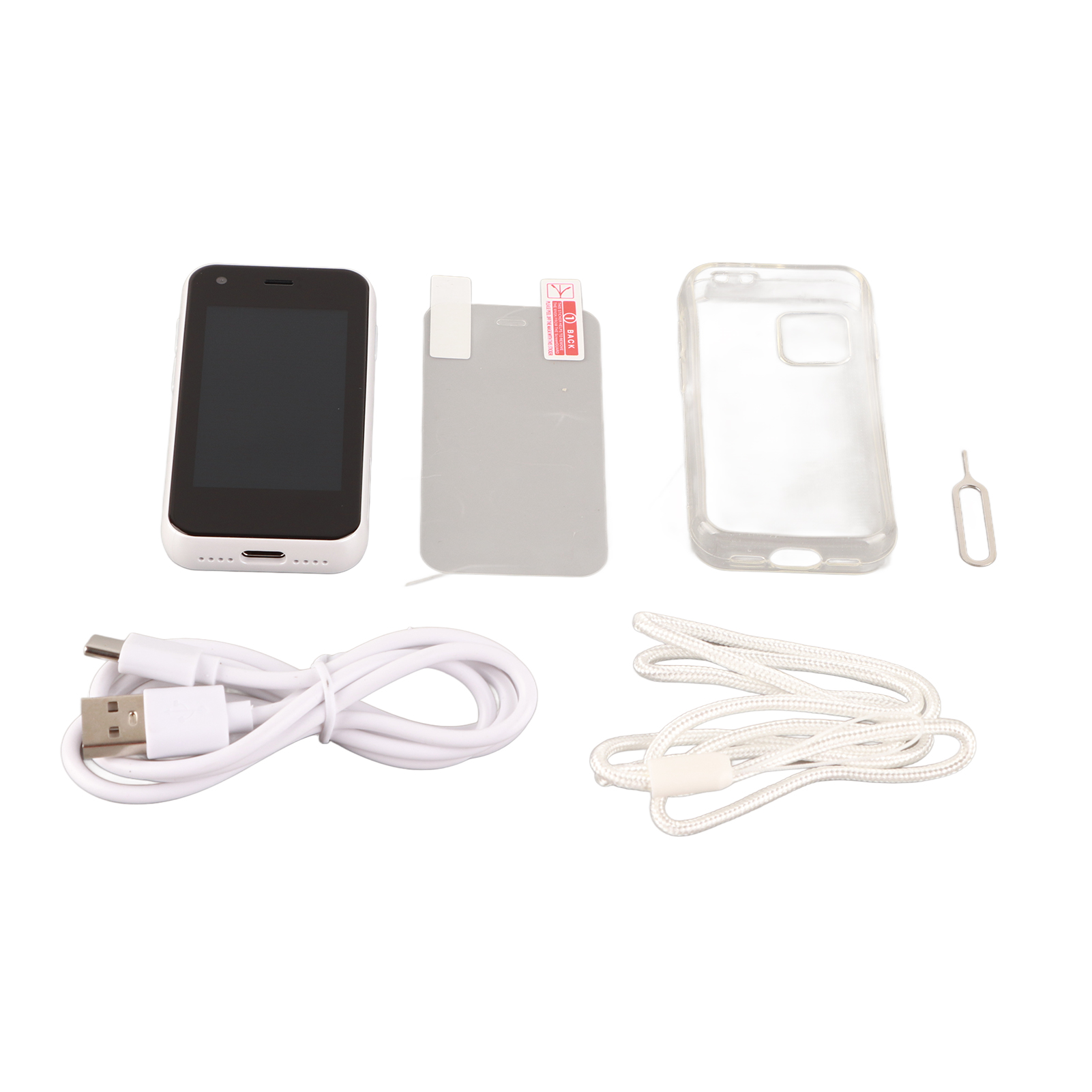 XS11迷你智能手机 2.5英寸寸 WiFi GPS 1GB 8GB 四核安卓手机 袖珍学生儿童手机（带内置电池发货）幻夜黑